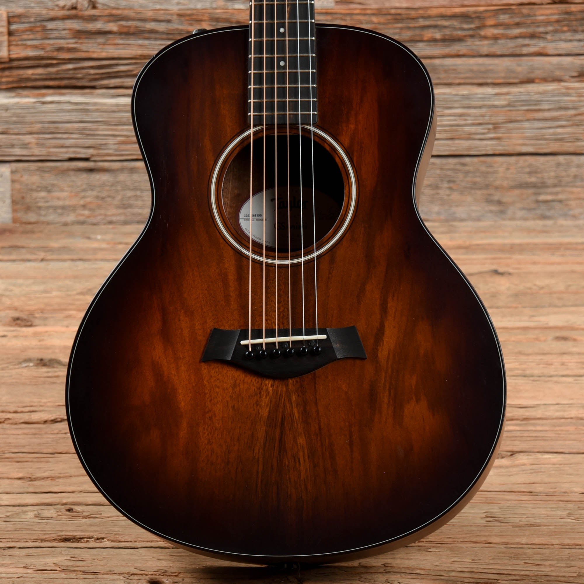 Taylor GS Mini-e Koa Plus Shaded Edgeburst 2021