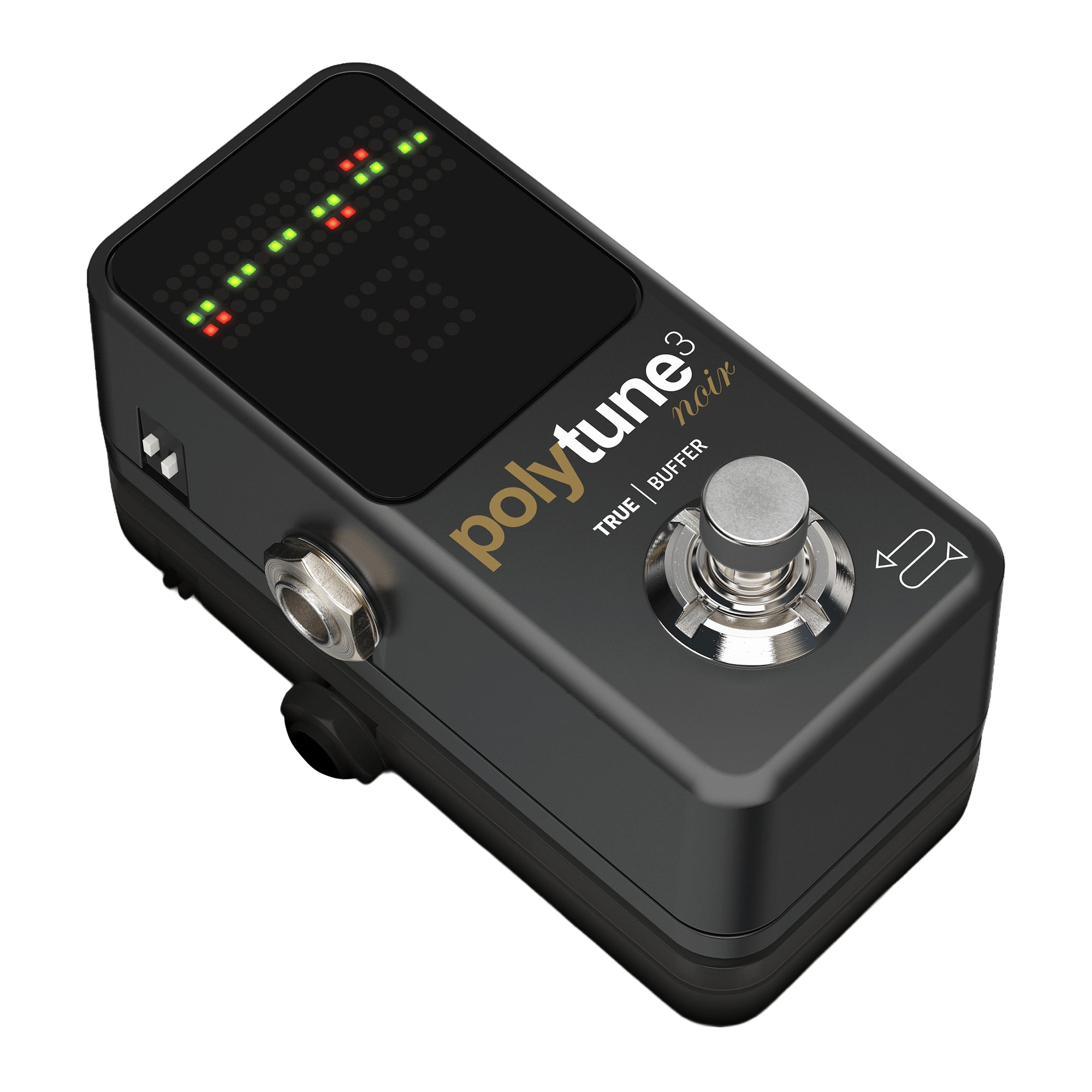 TC Electronic PolyTune 3 Noir Polyphonic Guitar Pedal Tuner