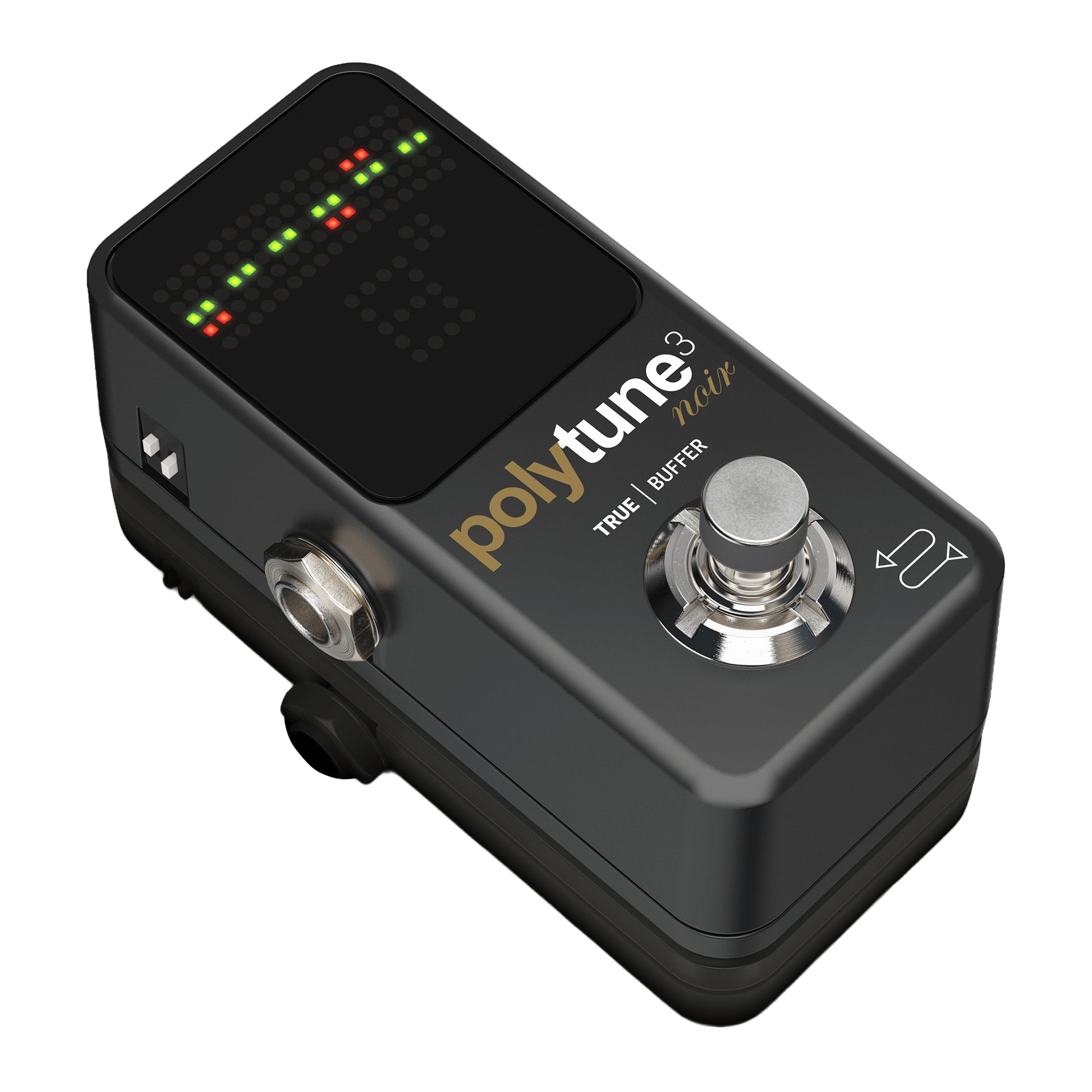 TC Electronic PolyTune 3 Noir Polyphonic Guitar Pedal Tuner Accessories / Tuners