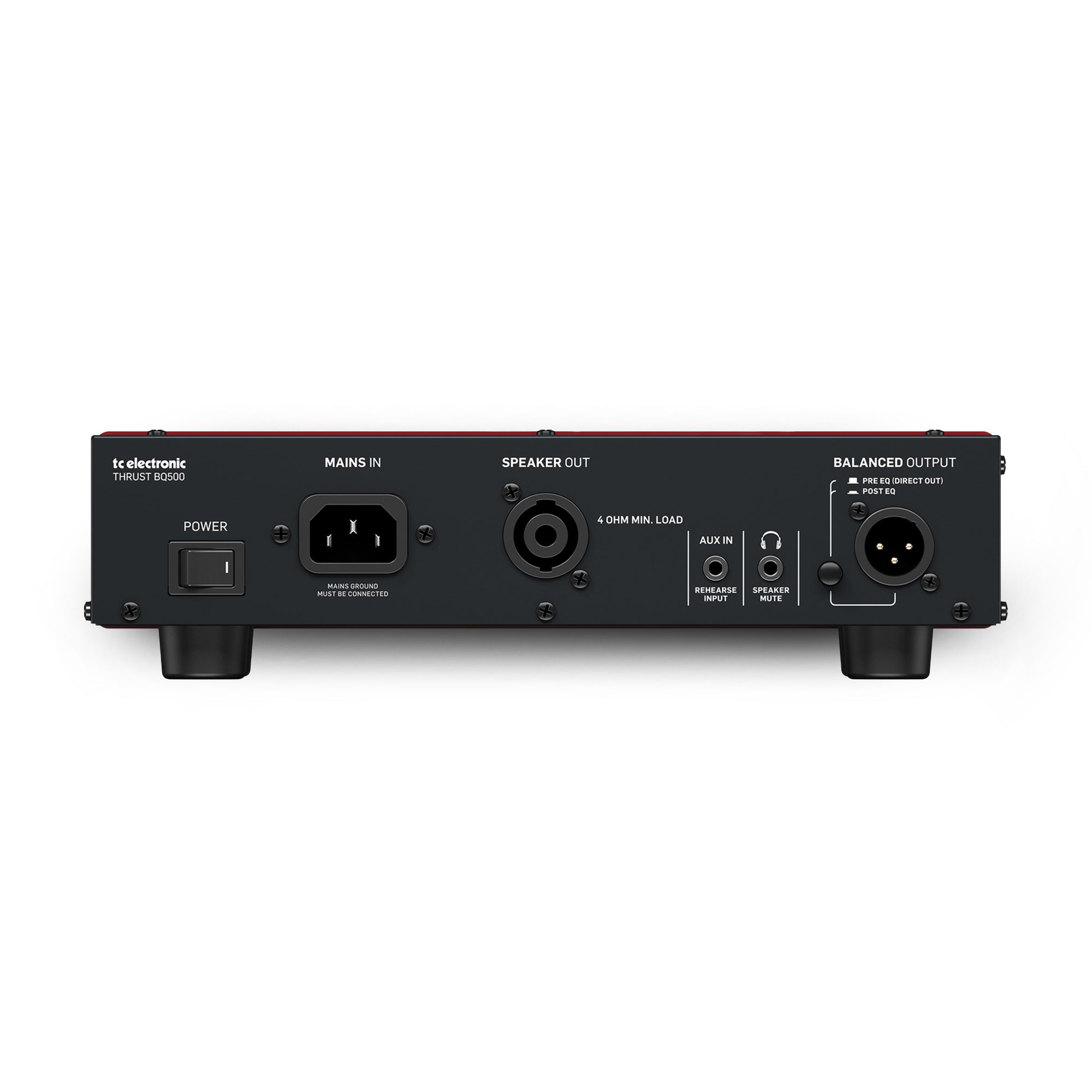 TC Electronic Thrust BQ500 500w Portable Bass Head Amps / Bass Amps / Bass Heads