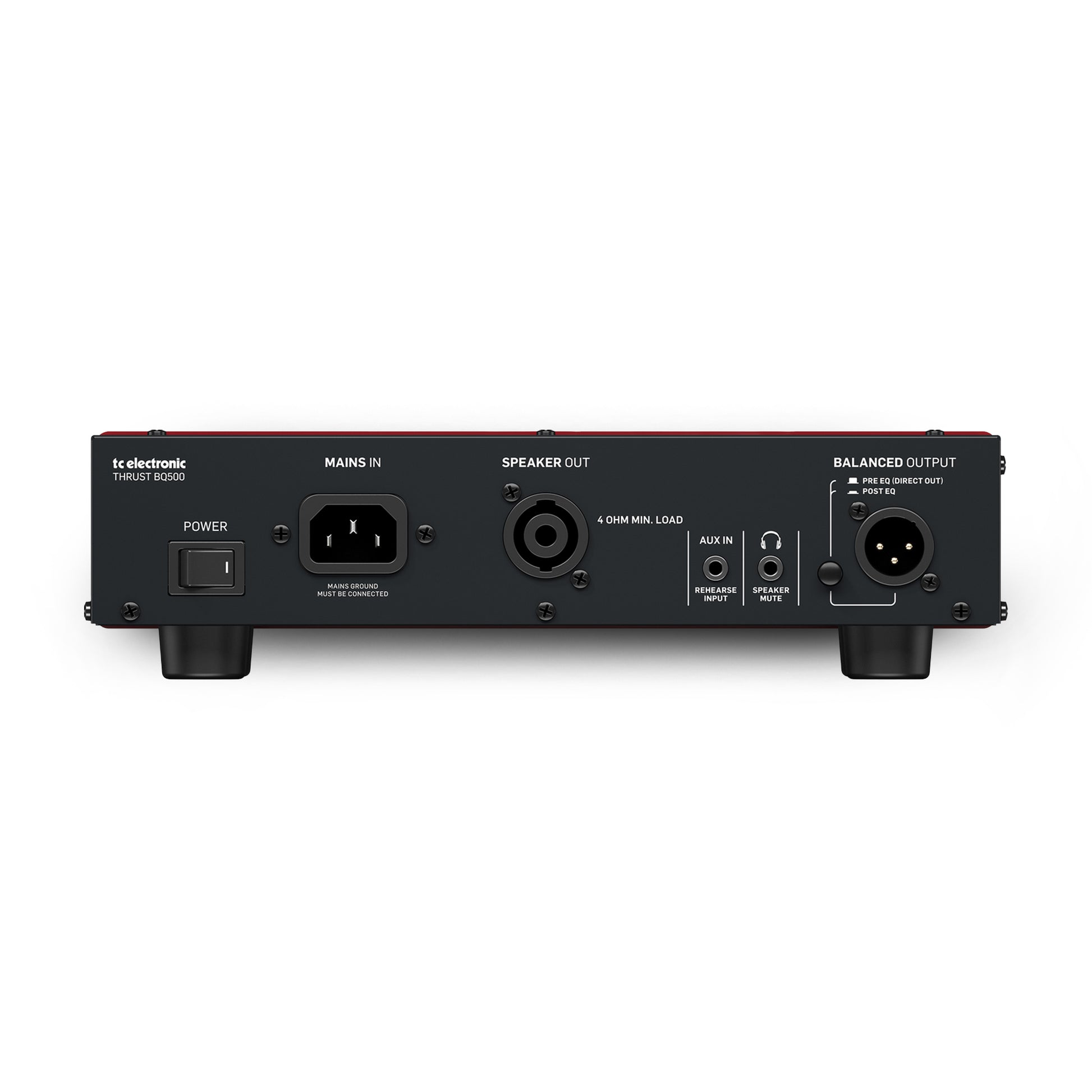 TC Electronic Thrust BQ500 500w Portable Bass Head Amps / Bass Amps / Bass Heads