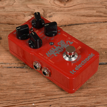 TC Electronic Hall of Fame 2 Reverb Effect Pedals