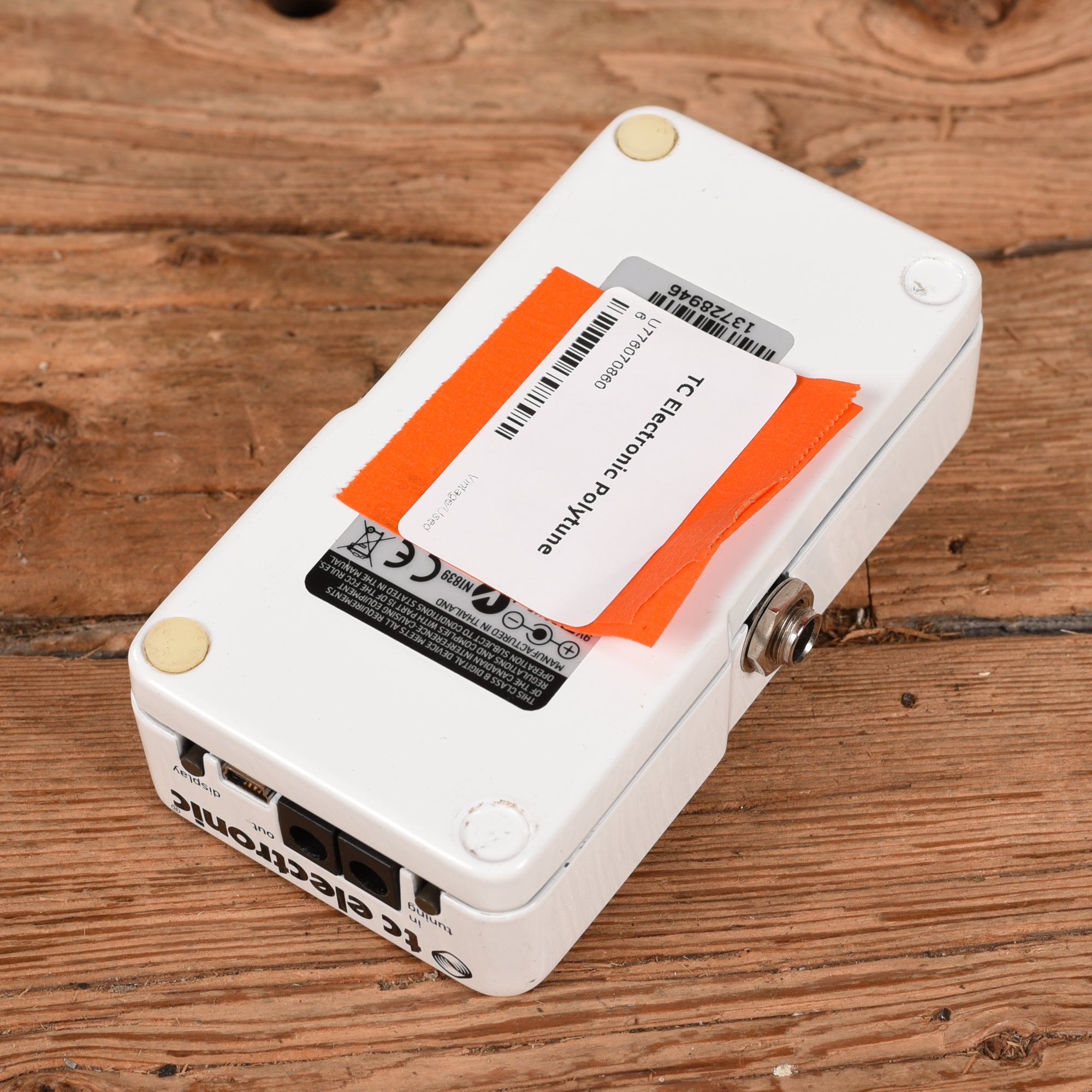 TC Electronic Polytune Effect Pedals