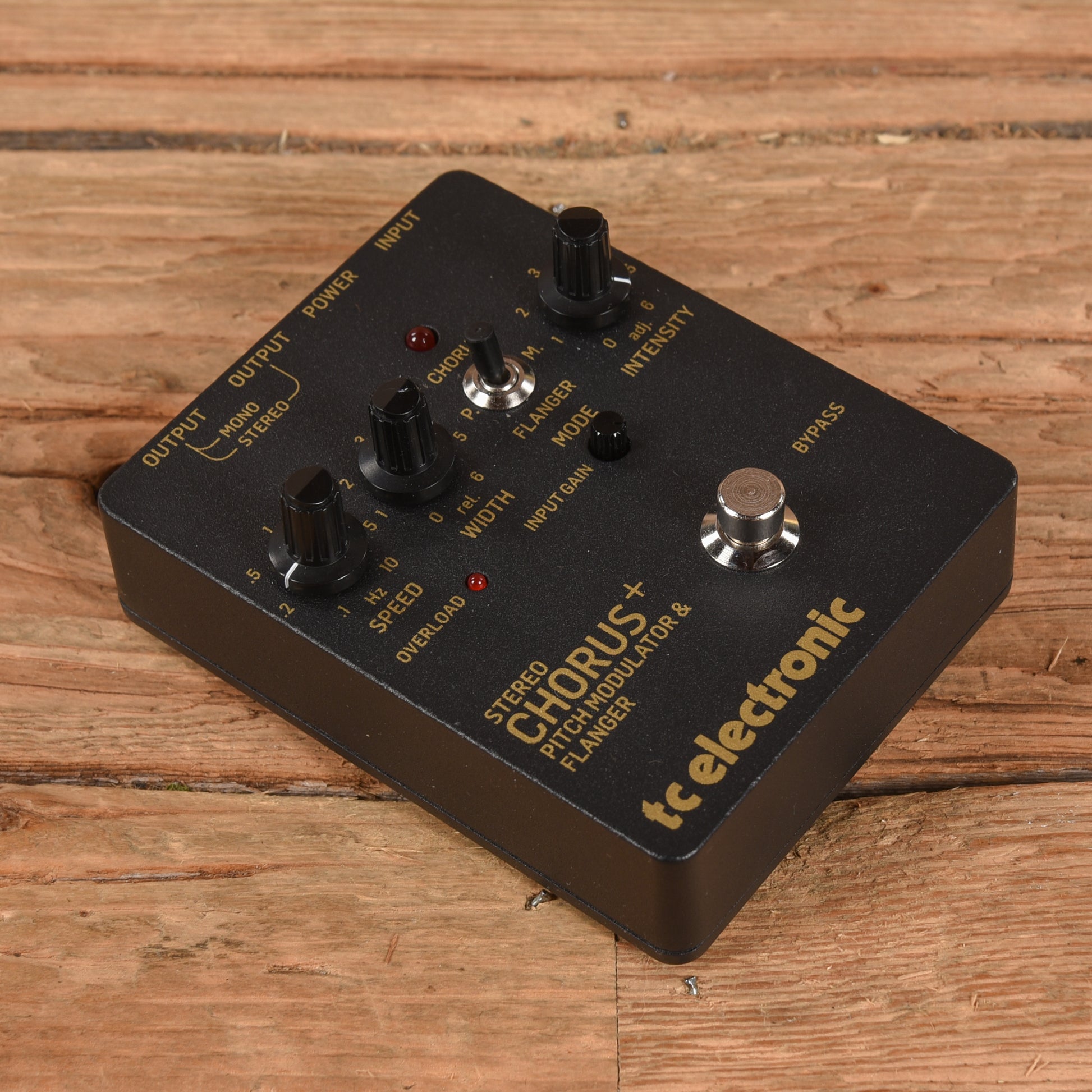 TC Electronic SCF Gold Stereo Chorus + Pitch Modulator & Flanger Reissue Effects and Pedals / Chorus and Vibrato