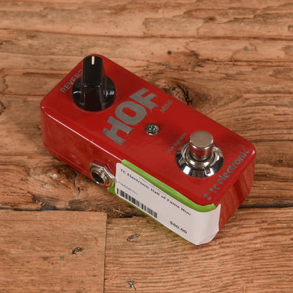 TC Electronic Hall of Fame Mini Effects and Pedals / Reverb