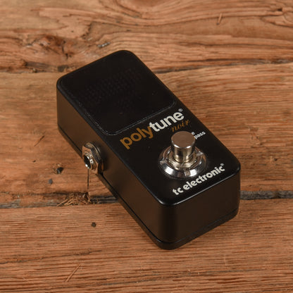 TC Electronic Polytune Noir Effects and Pedals / Tuning Pedals