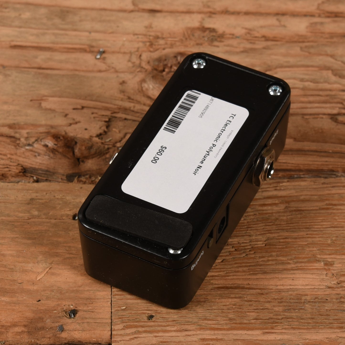 TC Electronic Polytune Noir Effects and Pedals / Tuning Pedals