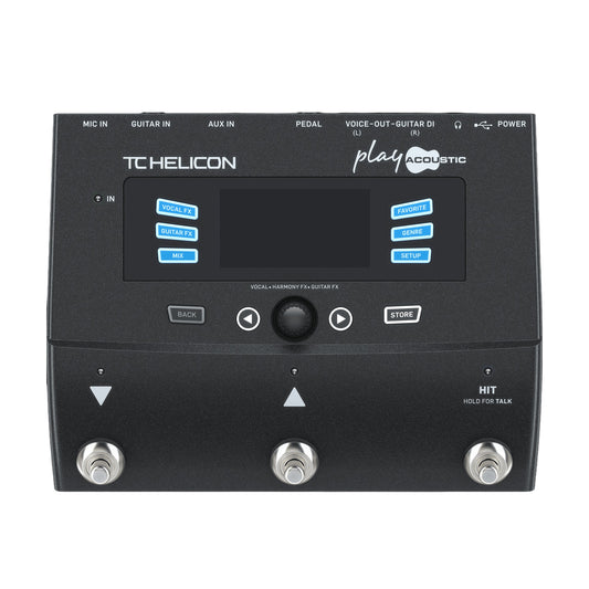 TC-Helicon VoiceLive Play Acoustic Guitar and Vocal Effects Processor Pedal Effect Pedals