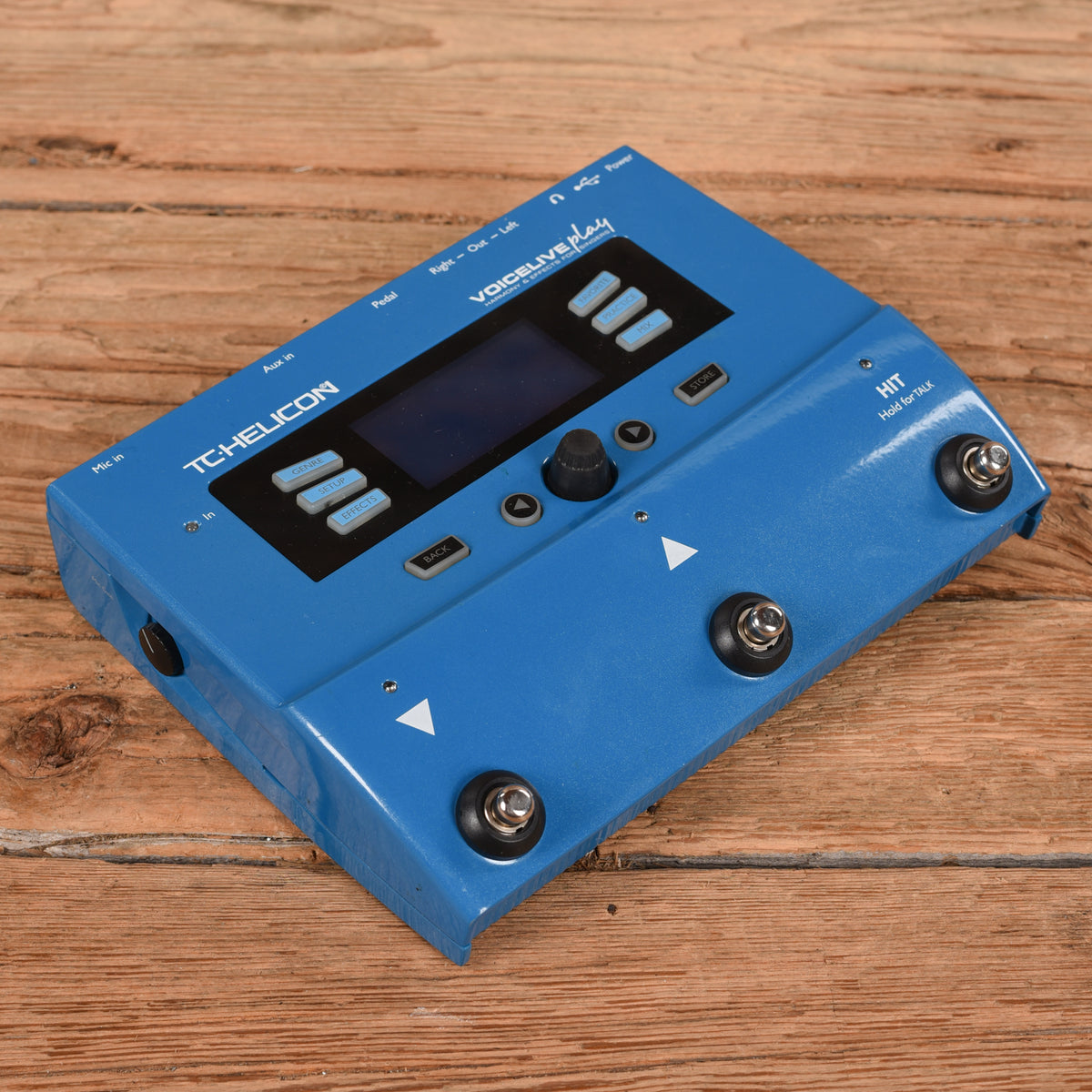 TC Helicon Voicelive Play Effect Pedals