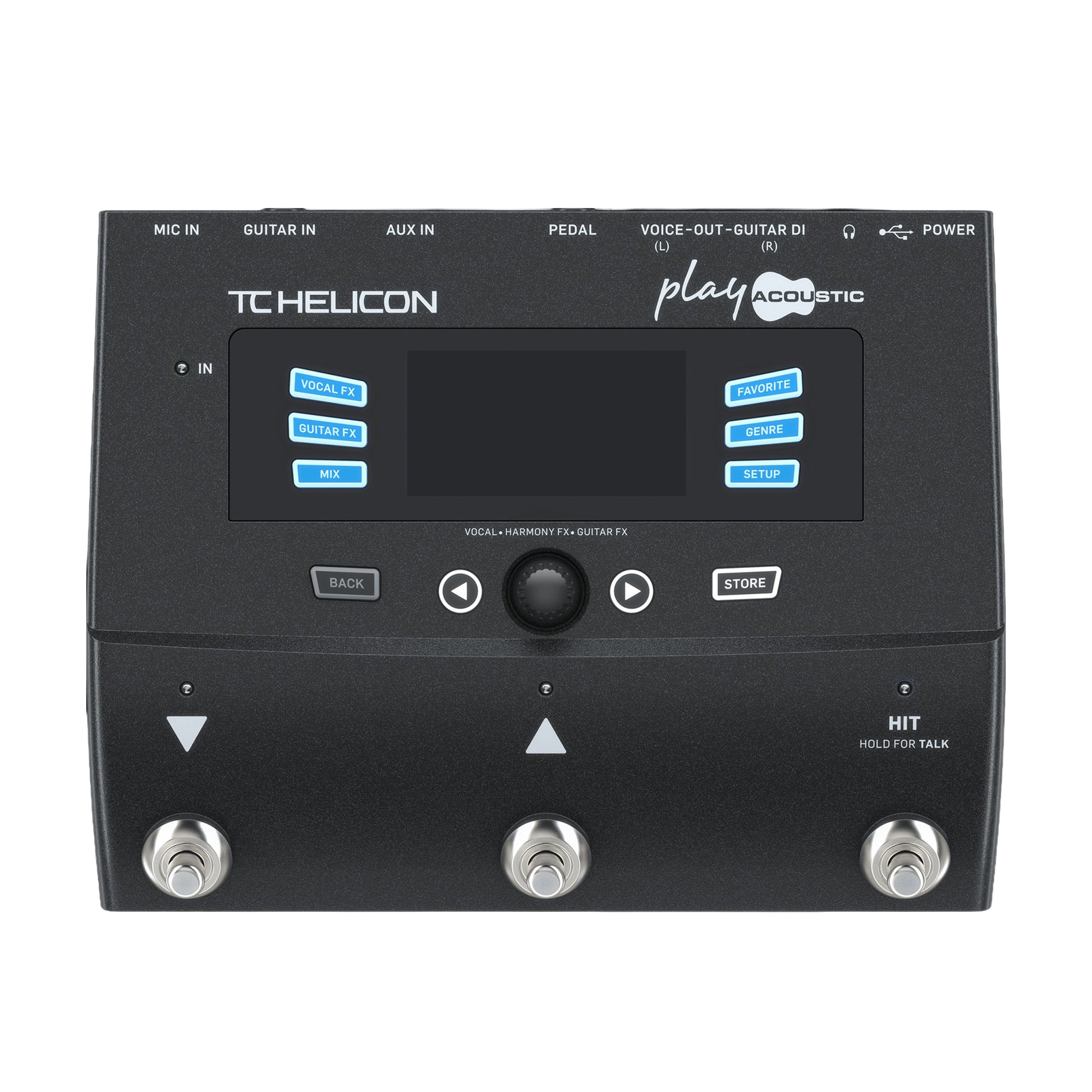TC-Helicon VoiceLive Play Acoustic Guitar and Vocal Effects Processor Pedal Effects and Pedals / Vocal
