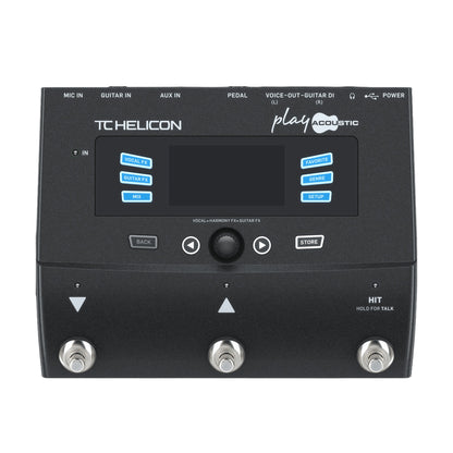 TC-Helicon VoiceLive Play Acoustic Guitar and Vocal Effects Processor Pedal Effects and Pedals / Vocal