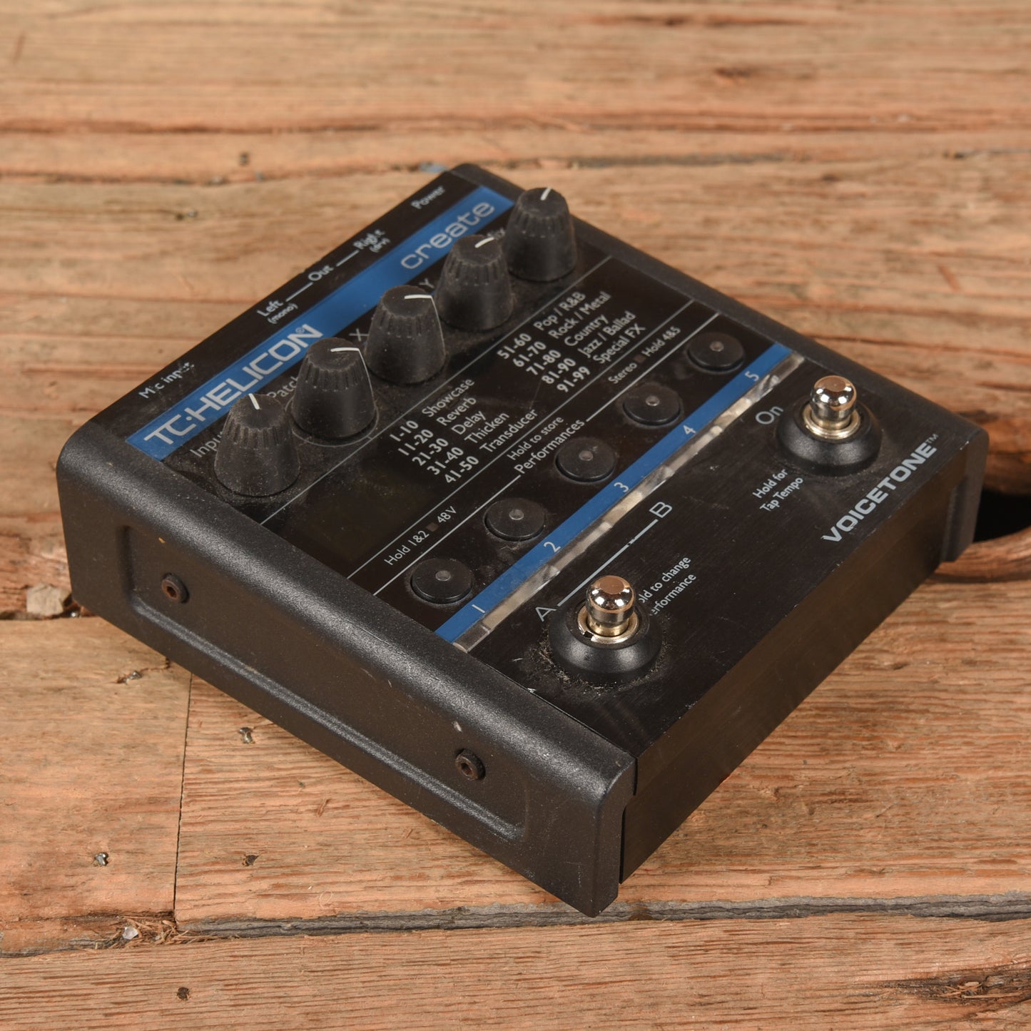 TC Helicon Voicetone Create Effects and Pedals / Vocal