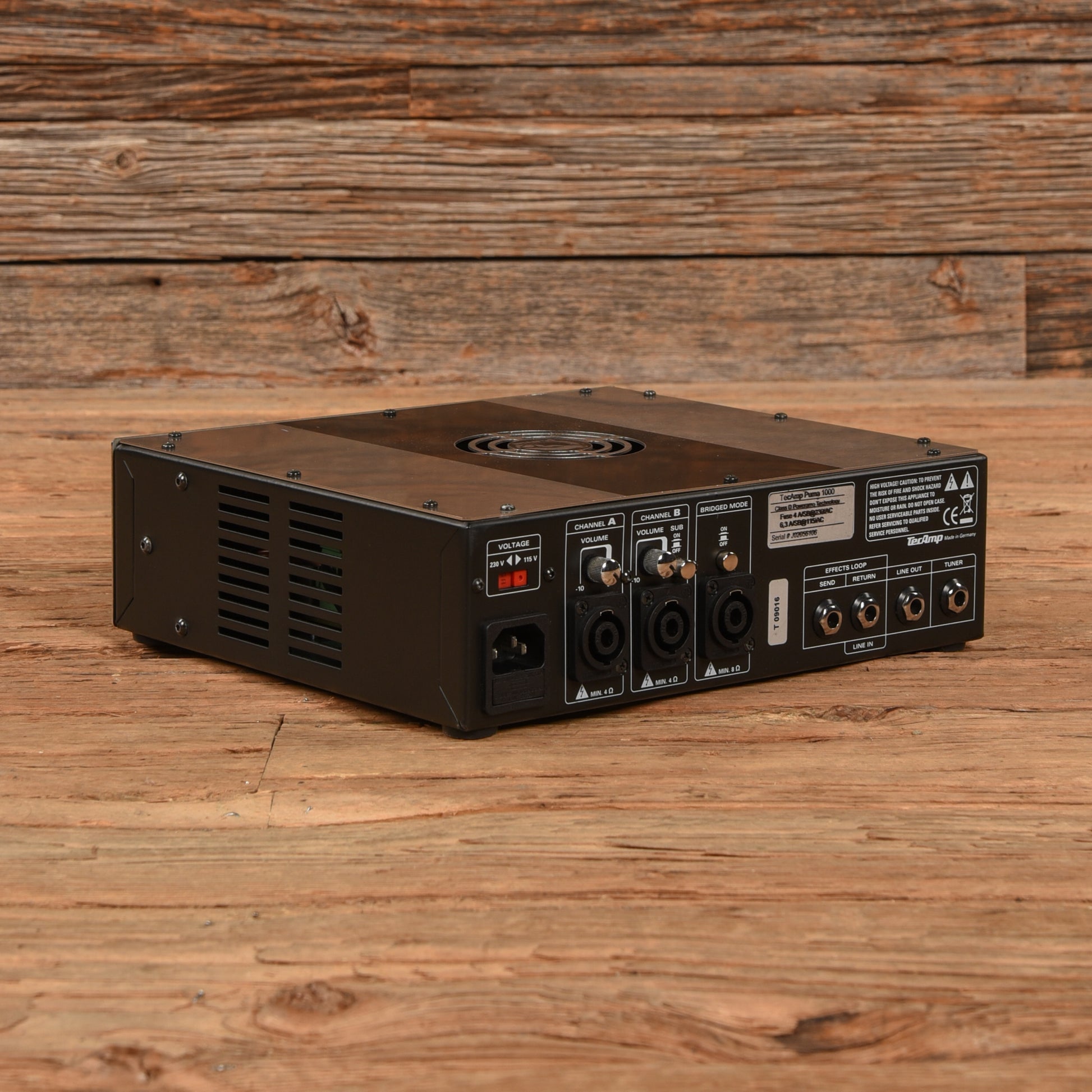 TecAmp Puma 100 Head Amps / Bass Amps / Bass Cabinets