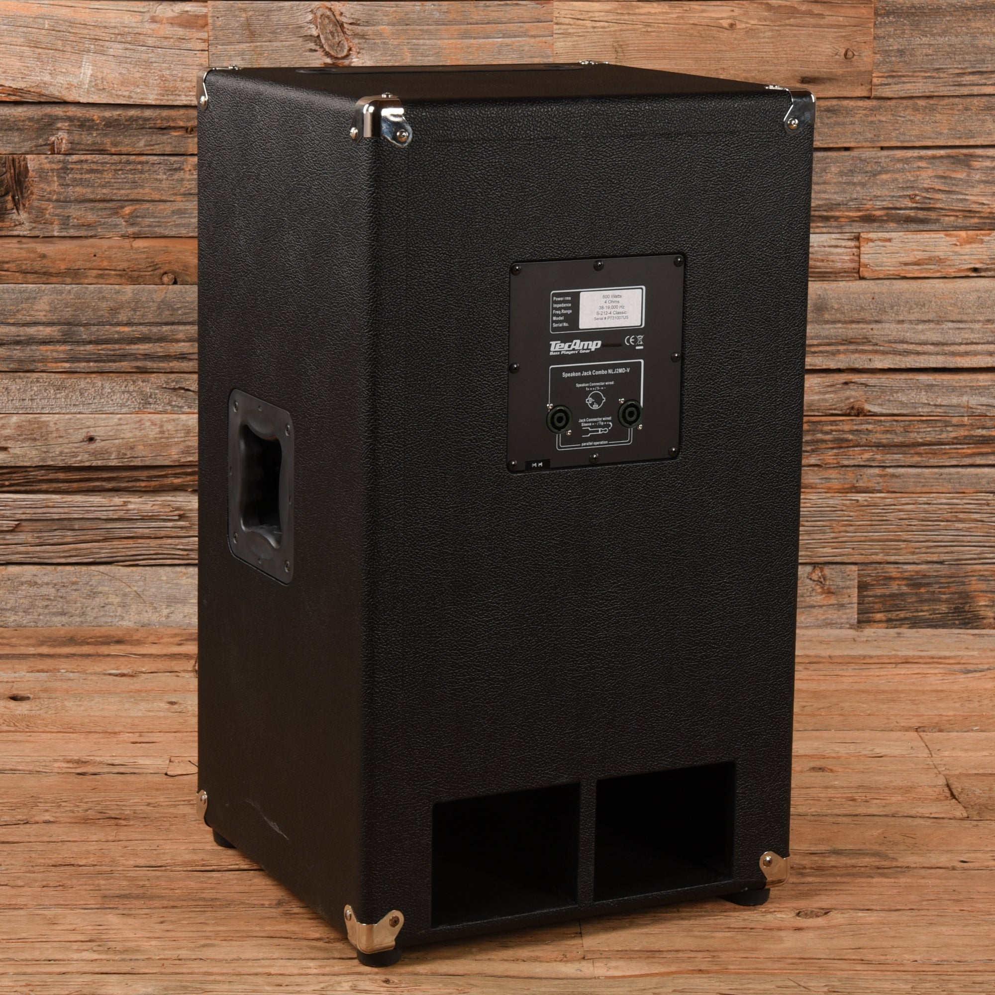 TecAmp S212 Bass Cabinet Amps / Bass Amps / Bass Cabinets