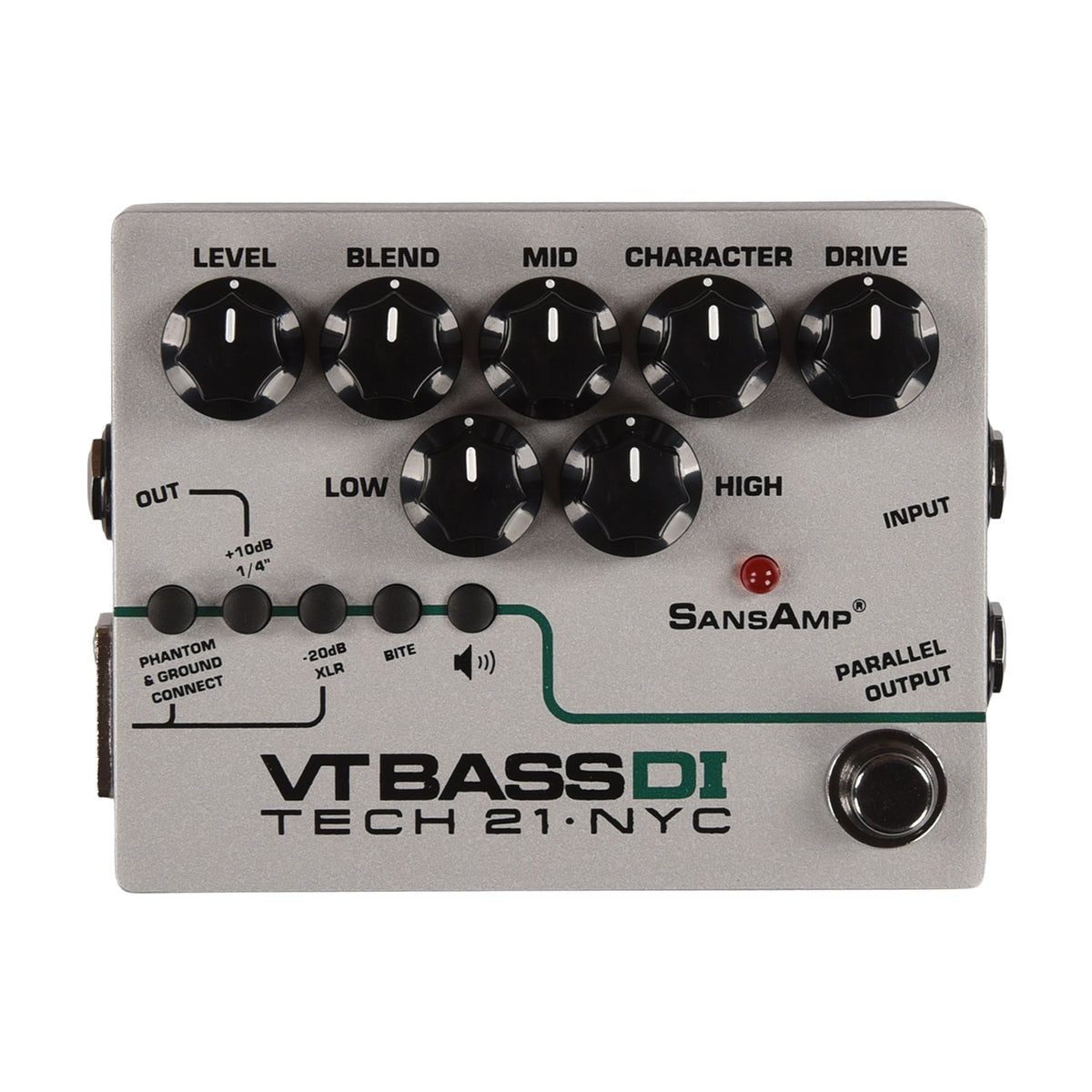 Tech 21 SansAmp VT Bass DI Effect Pedals
