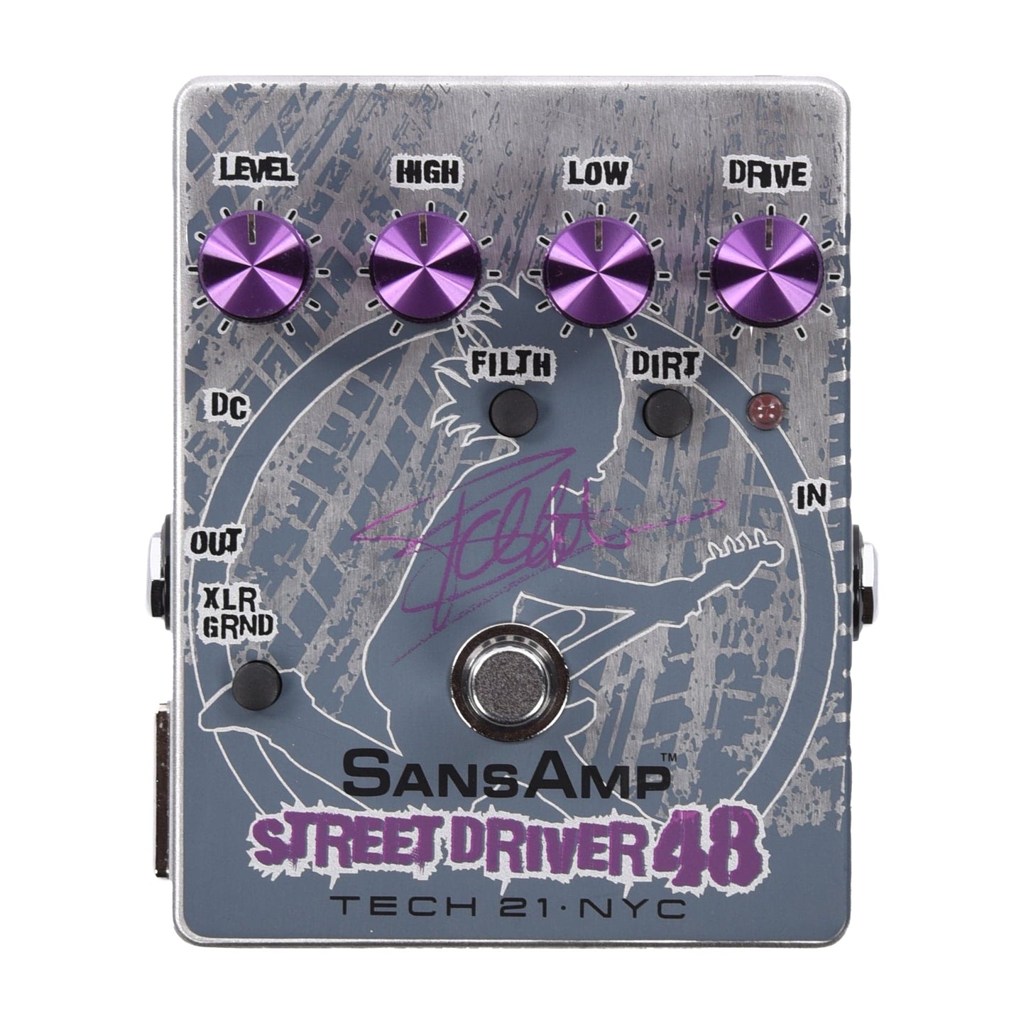 Tech 21 Frank Bello Street Driver 48 Signature SansAmp Bass Pre-Amp Pedal Effects and Pedals / Bass Pedals