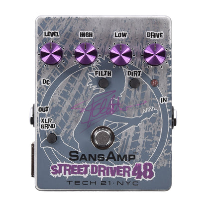 Tech 21 Frank Bello Street Driver 48 Signature SansAmp Bass Pre-Amp Pedal Effects and Pedals / Bass Pedals