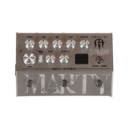 Tech 21 SansAmp Marty Friedman Signature Pre-Amp Pedal Effects and Pedals / Overdrive and Boost