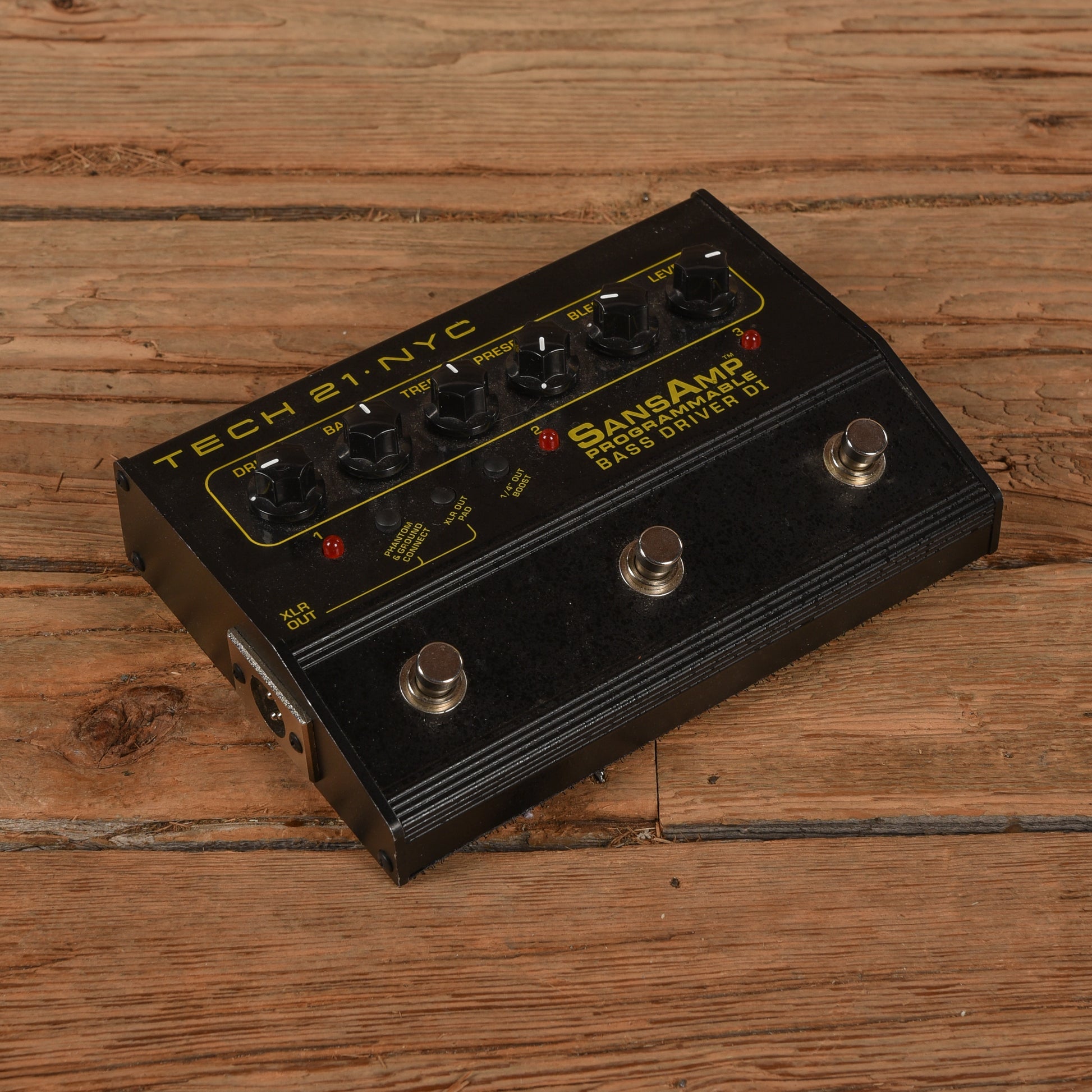 Tech 21 Sansamp Programmable Bass Driver DI (Three Channel) Pro Audio / DI Boxes