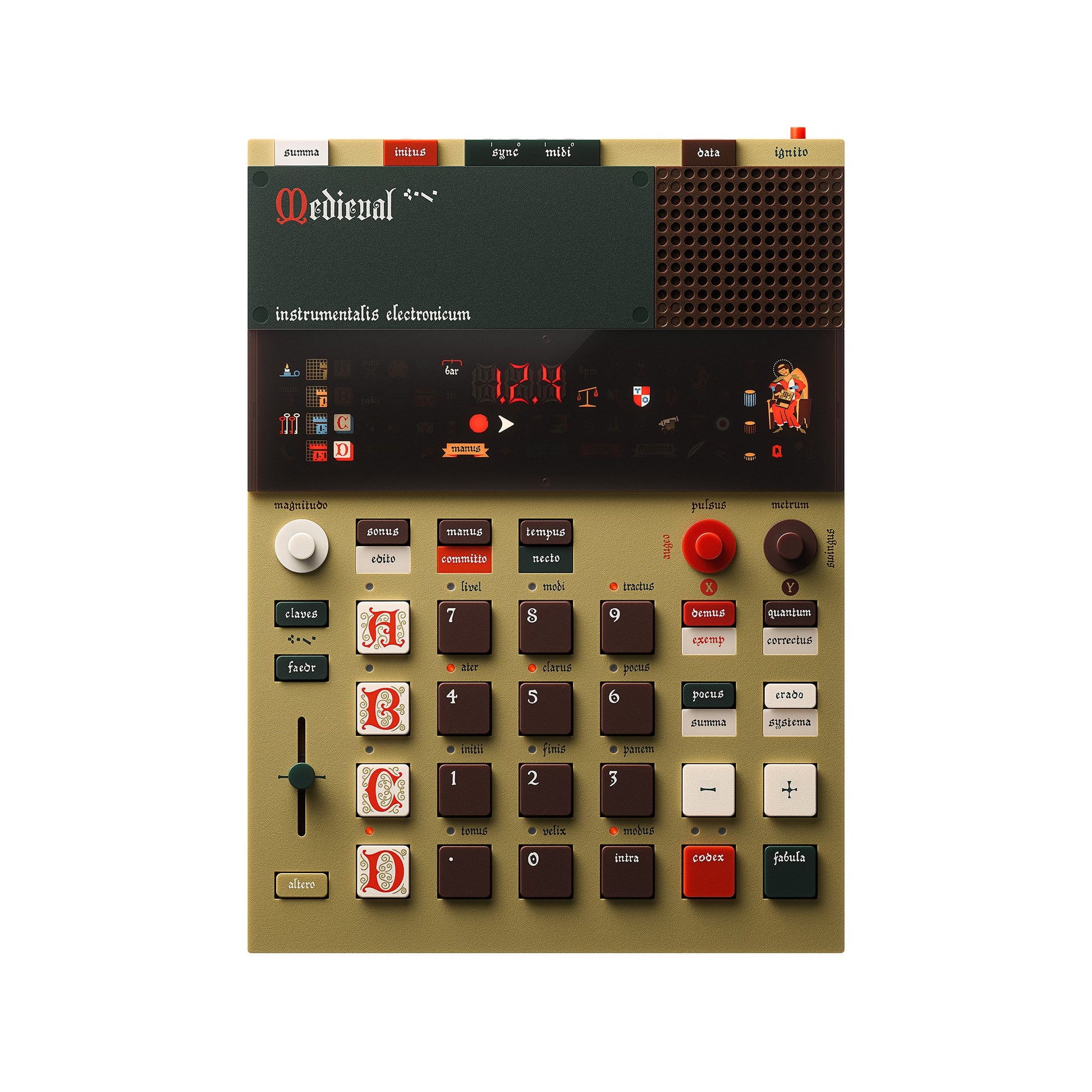 Teenage Engineering Medieval EP-1320 Sampler Electronic Percussion