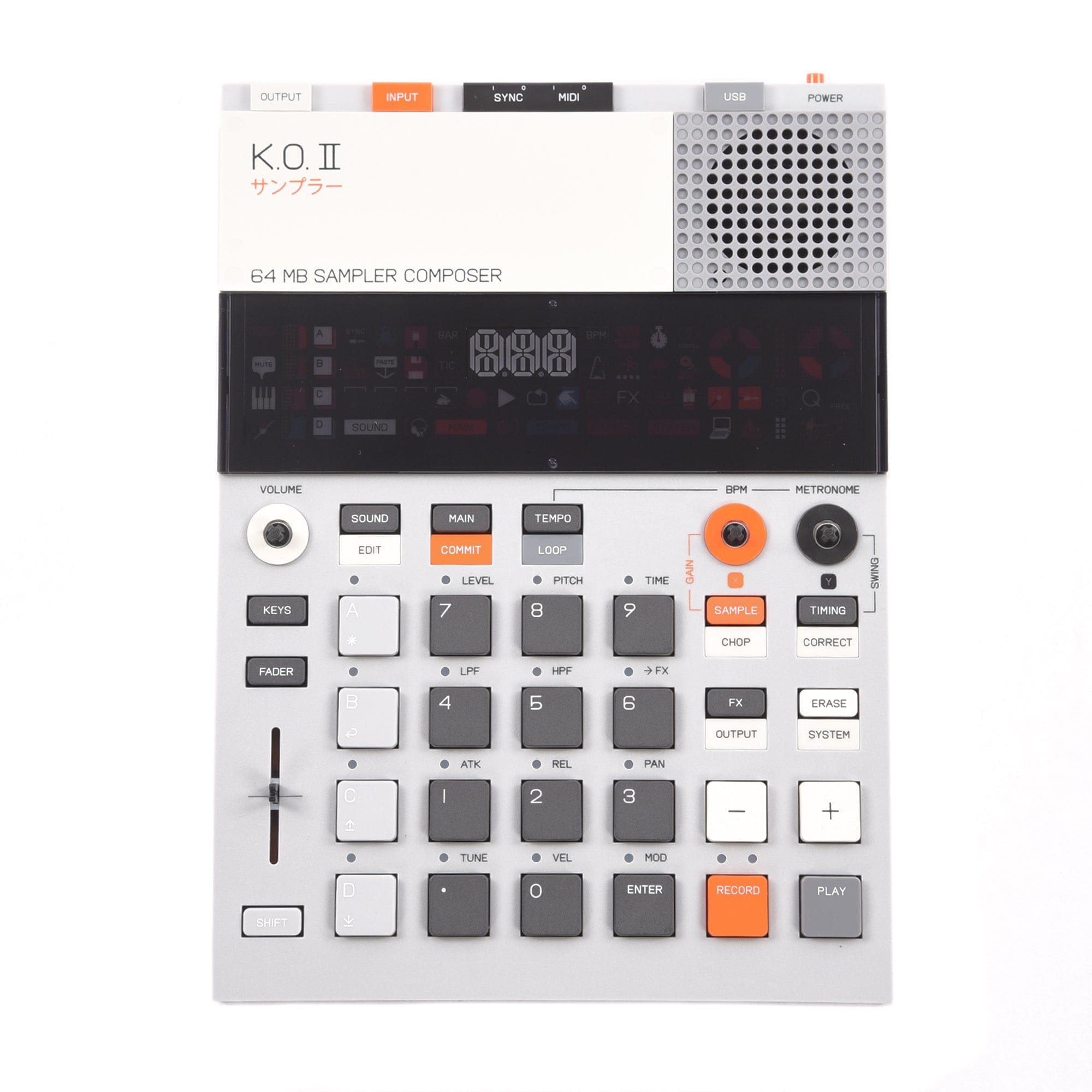 Engineing Keyboard Teenage Engineering EP-133 K.O. II Sampler – Chicago Music Exchange