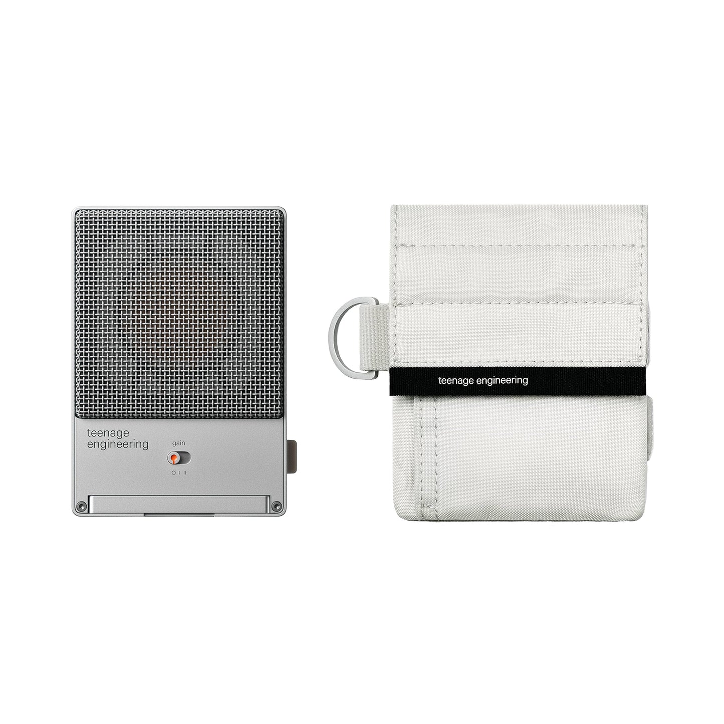 Teenage Engineering CM-15 Condenser Microphone and Small Field Bag Bundle Pro Audio / Microphones