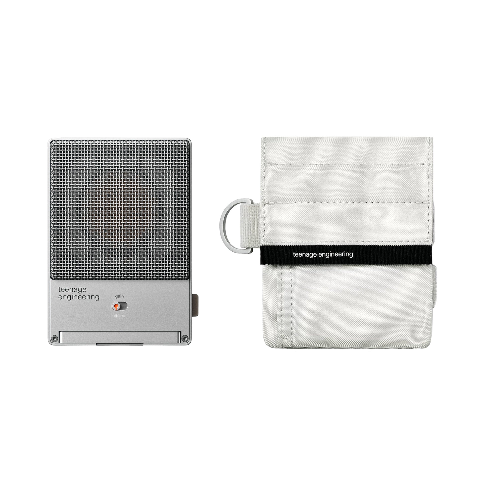 Teenage Engineering CM-15 Condenser Microphone and Small Field Bag Bundle Pro Audio / Microphones