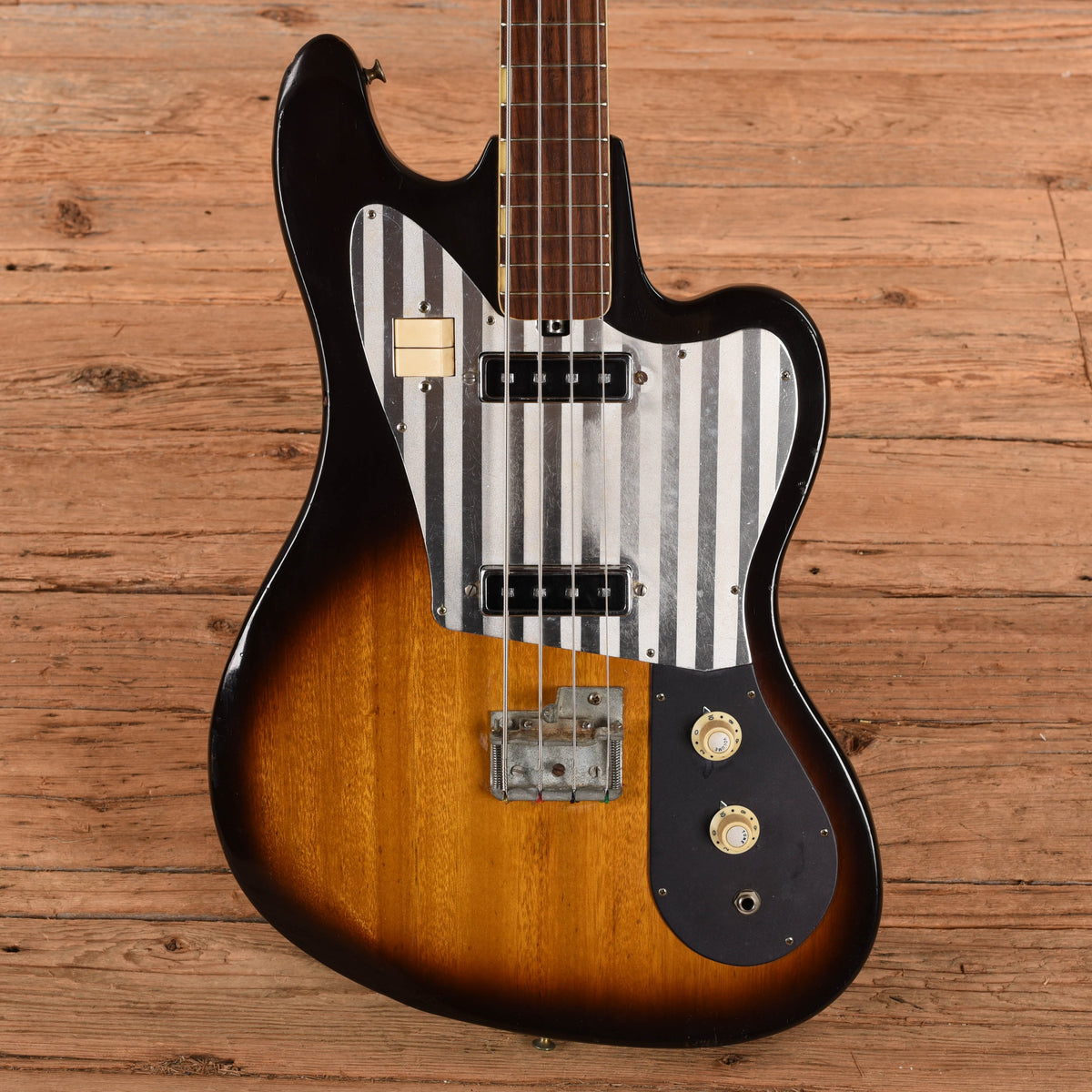 Teisco Smart Bass Sunburst 1960s Bass Guitars