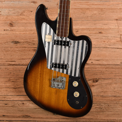 Teisco Smart Bass Sunburst 1960s Bass Guitars