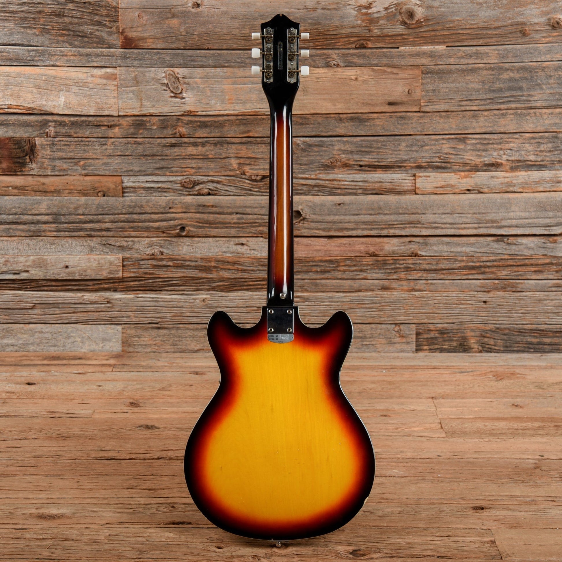 Teisco Del Rey EP-7 Sunburst 1960s Electric Guitars / Semi-Hollow