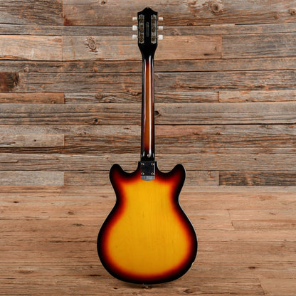 Teisco Del Rey EP-7 Sunburst 1960s Electric Guitars / Semi-Hollow