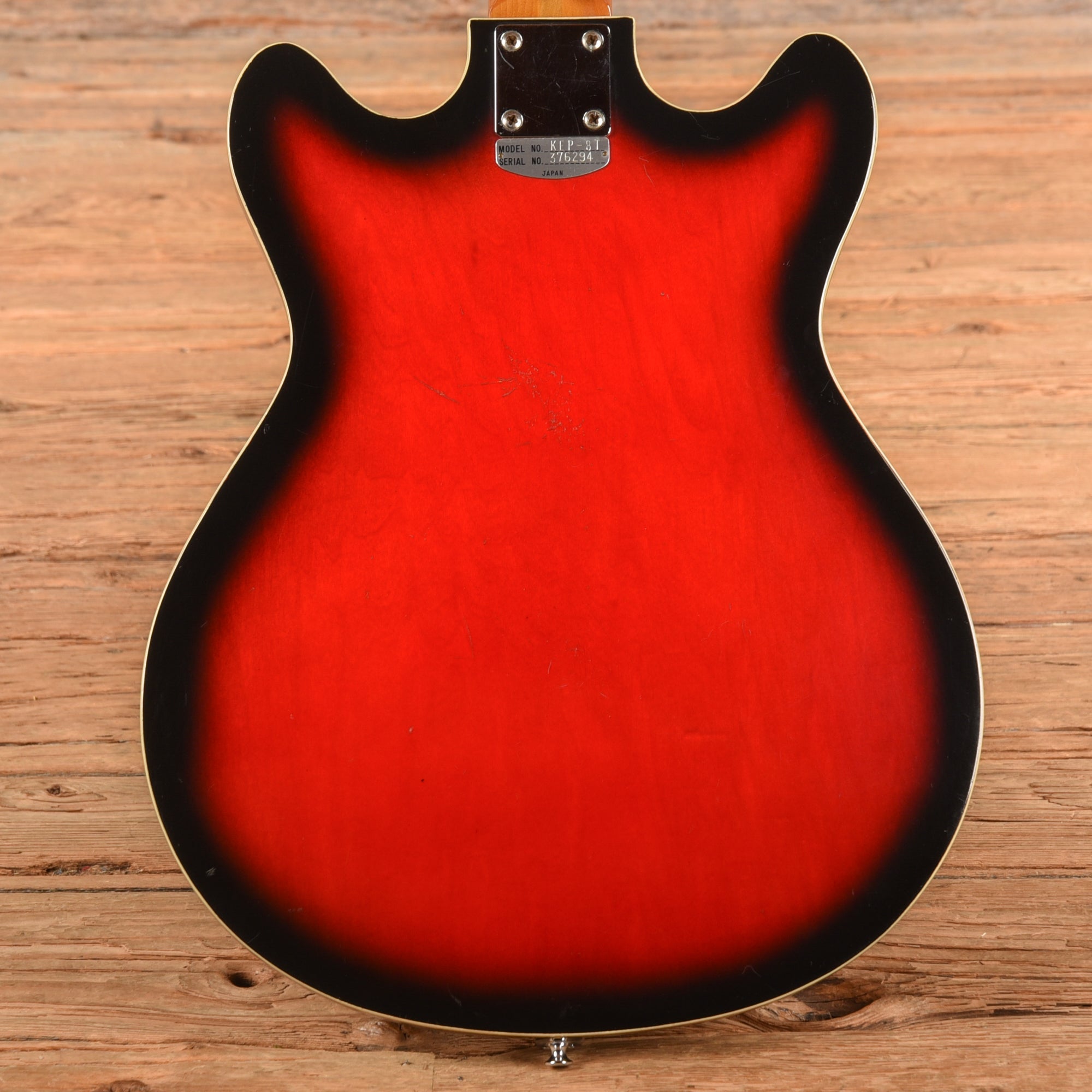 Teisco Del Rey KEP-8T Sunburst 1970s Electric Guitars / Solid Body