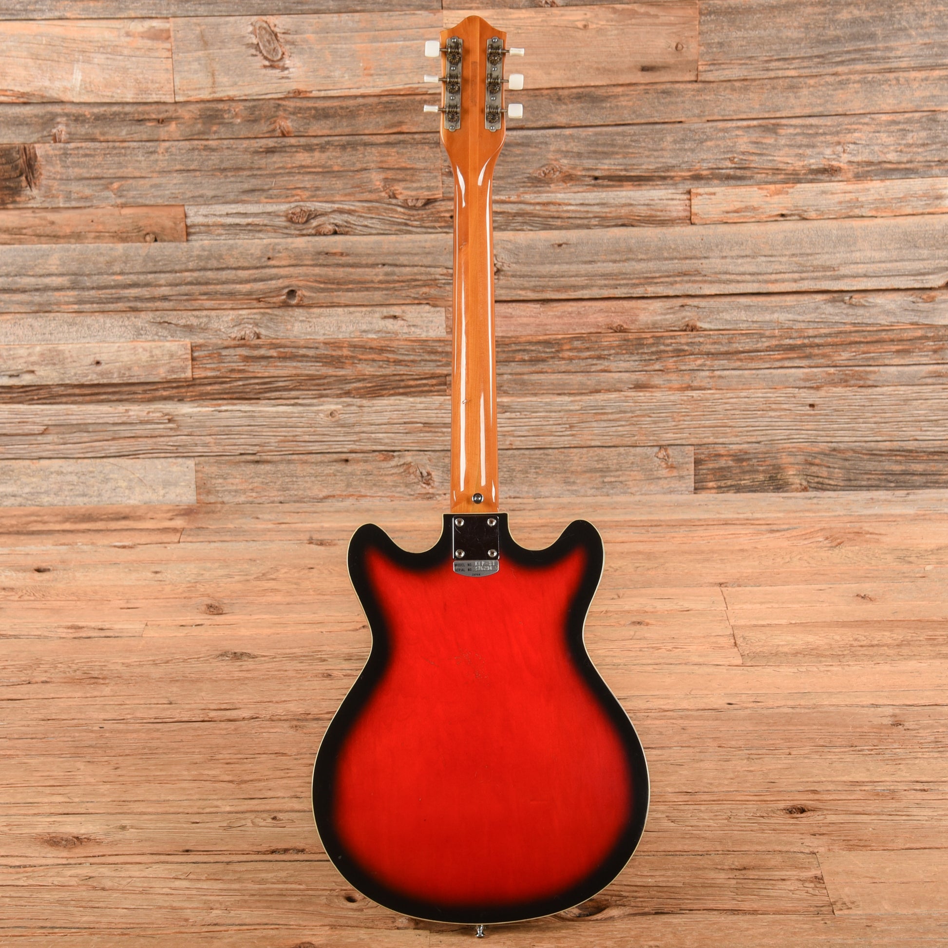 Teisco Del Rey KEP-8T Sunburst 1970s Electric Guitars / Solid Body