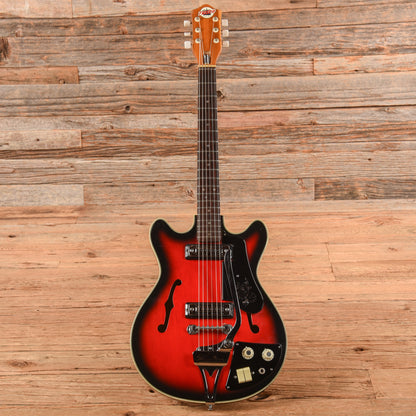 Teisco Del Rey KEP-8T Sunburst 1970s Electric Guitars / Solid Body