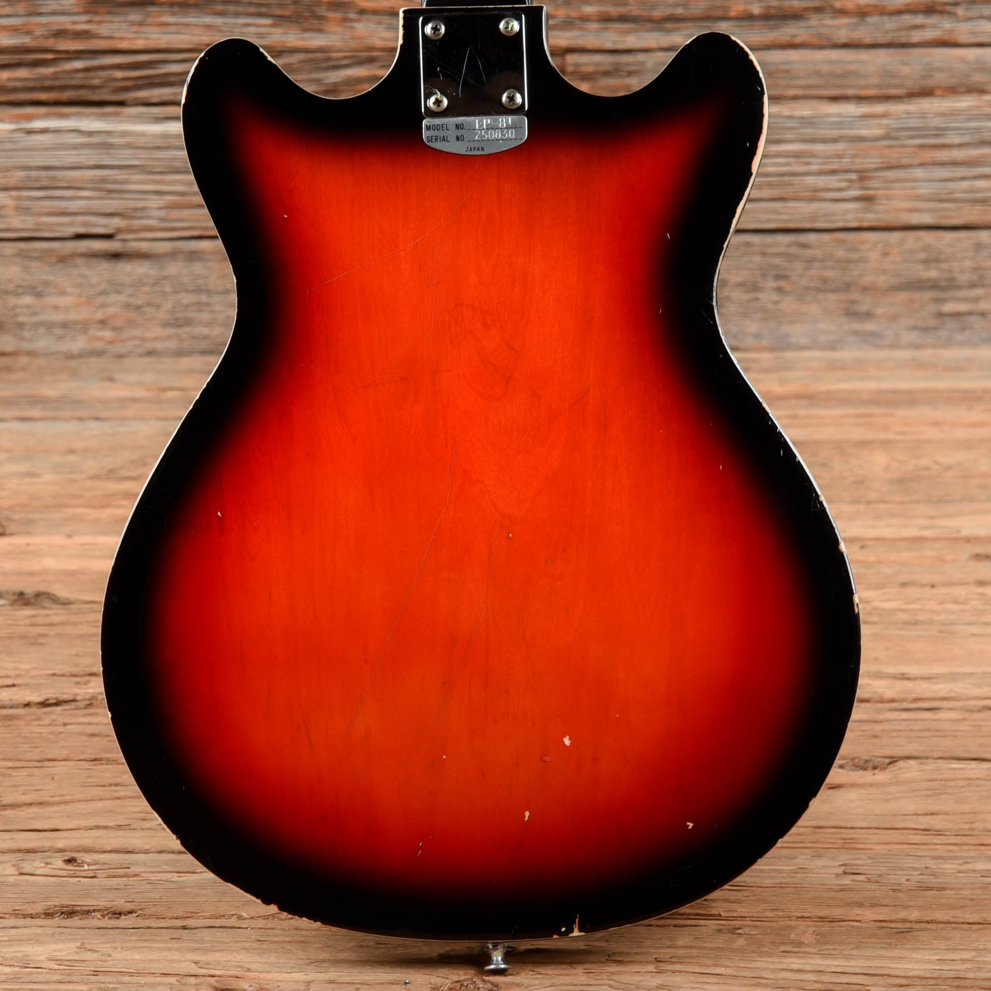 Teisco EP-8T Sunburst 1960s – Chicago Music Exchange