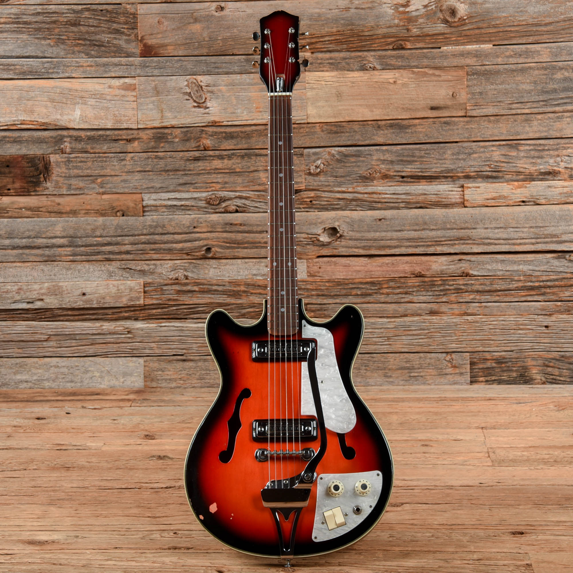 Teisco EP-8T Sunburst 1960s – Chicago Music Exchange