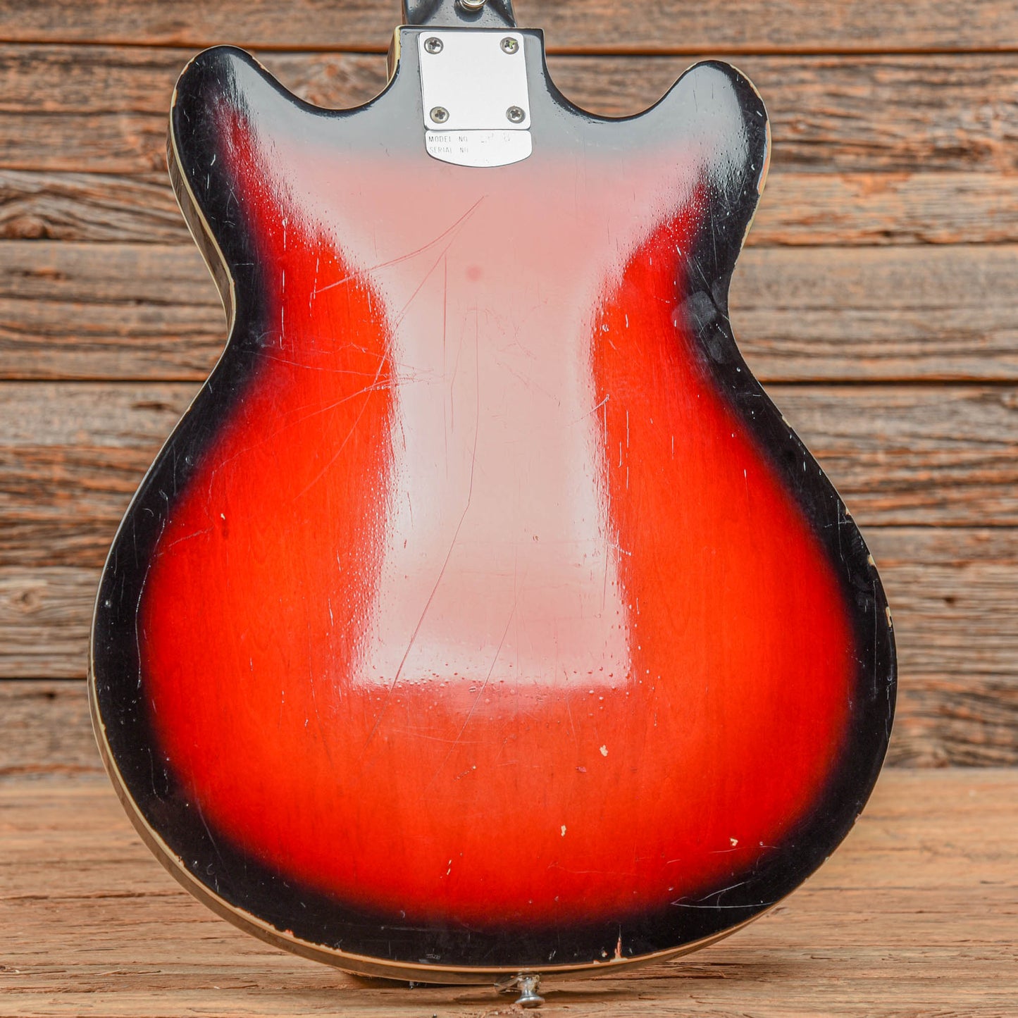 Teisco EP-8T Sunburst 1960s Electric Guitars / Solid Body