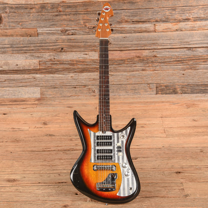 Teisco ET460 Sunburst 1965 Electric Guitars / Solid Body