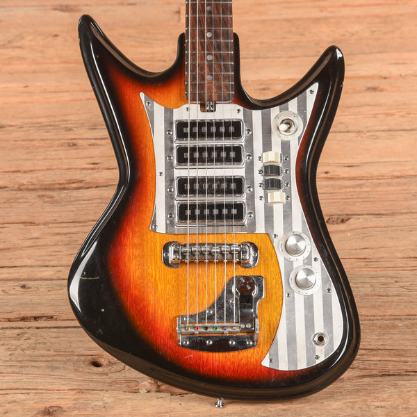 Teisco ET460 Sunburst 1965 – Chicago Music Exchange