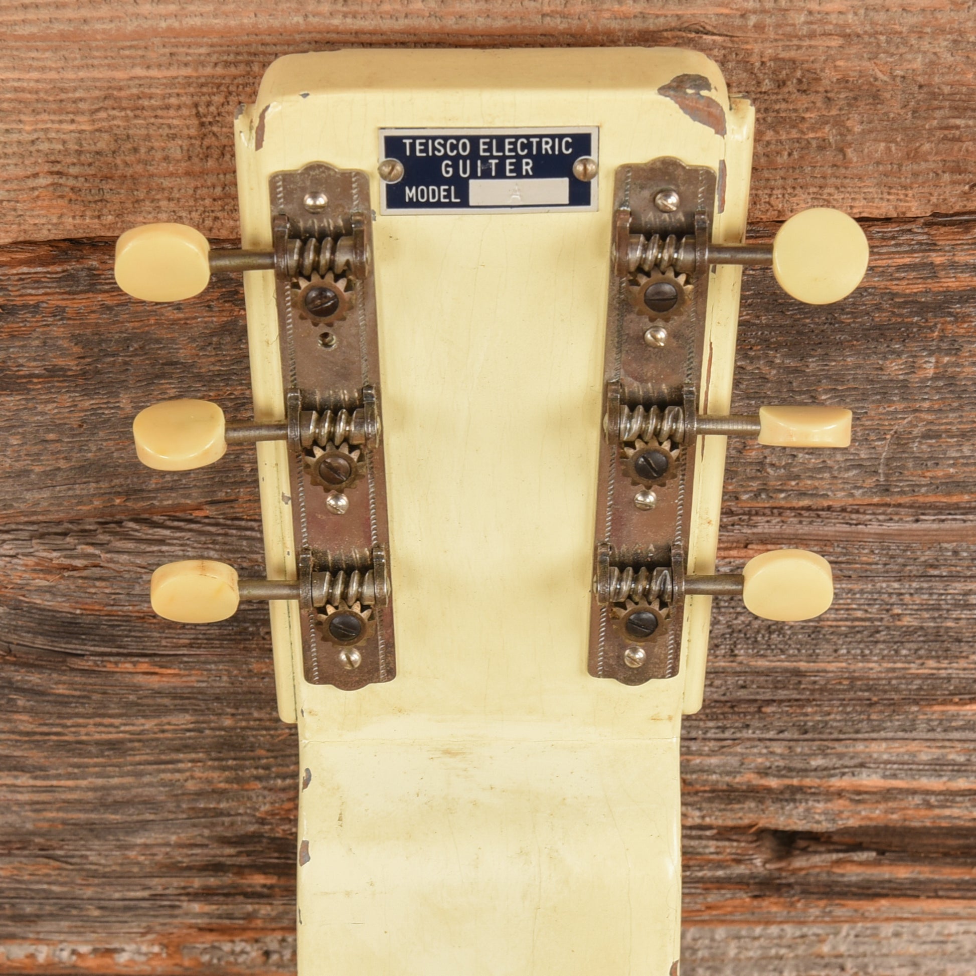 Teisco Lap Steel White Electric Guitars / Solid Body