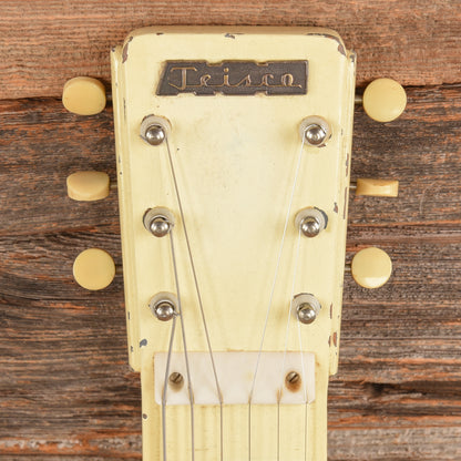 Teisco Lap Steel White Electric Guitars / Solid Body