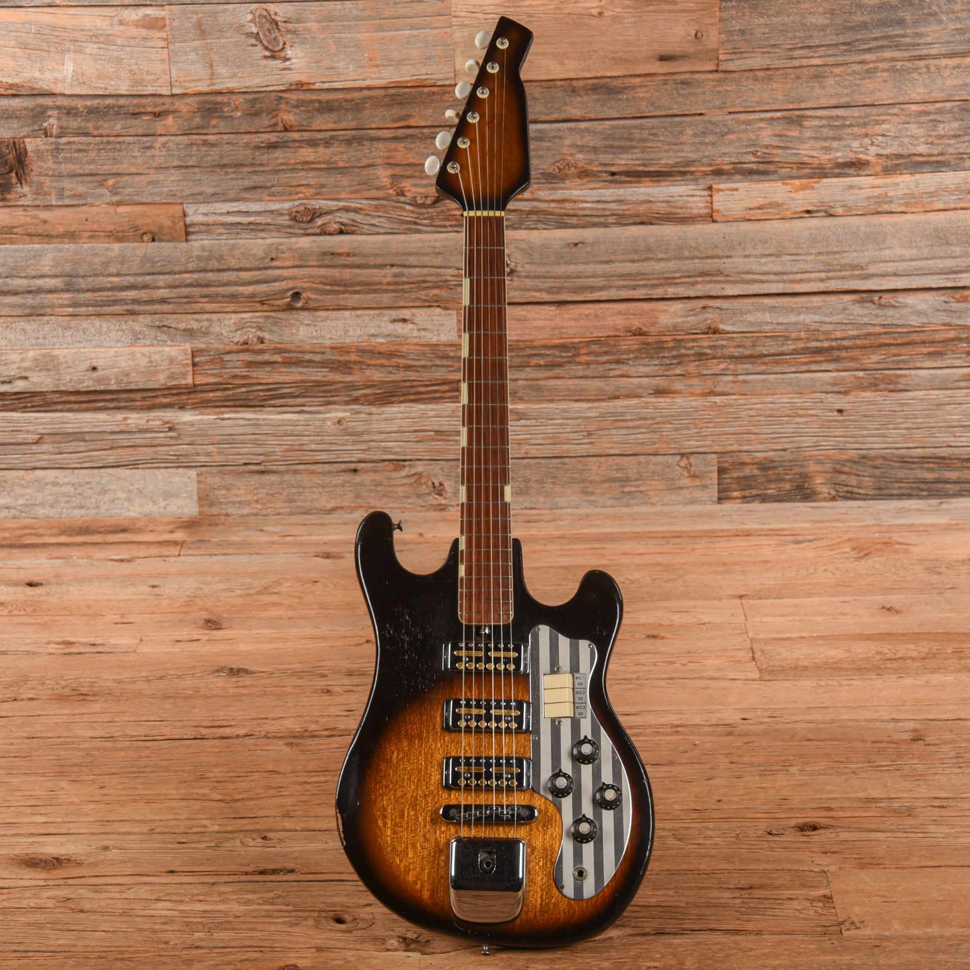 Teisco WG3L Sunburst 1960s Electric Guitars / Solid Body