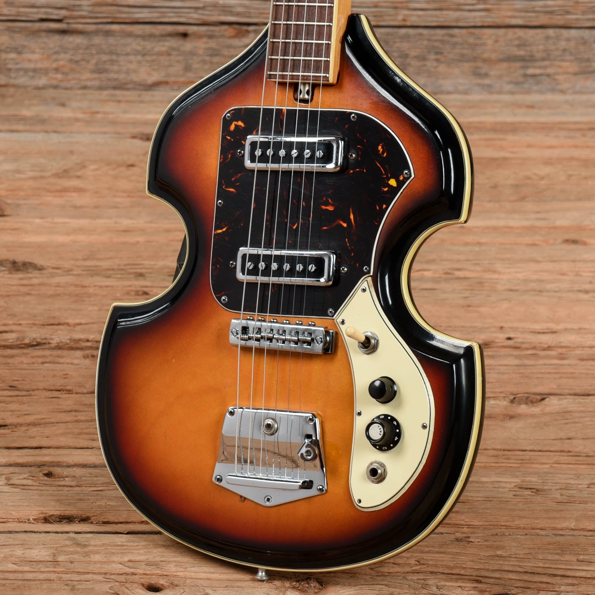 Teisco Winston Sunburst 1960s Electric Guitars / Solid Body