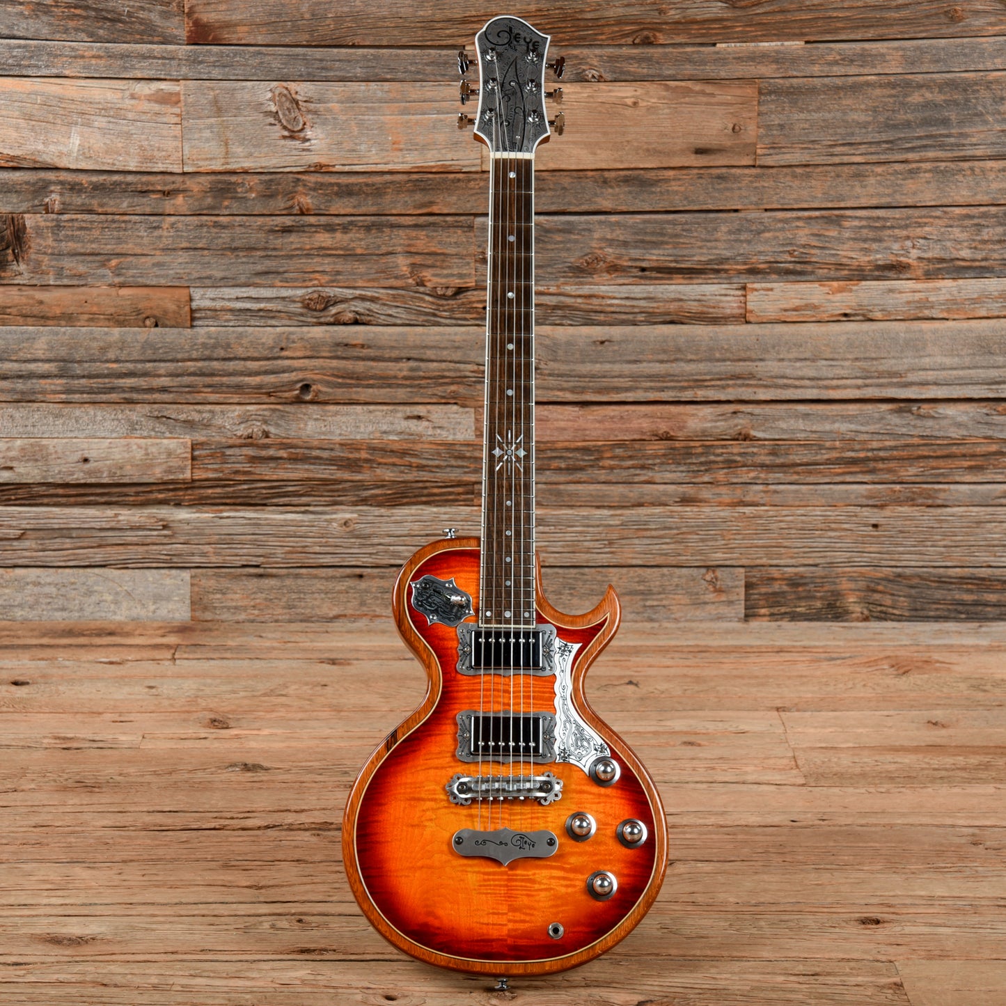 Teye E-Series La Llama Sunburst Electric Guitars / Solid Body