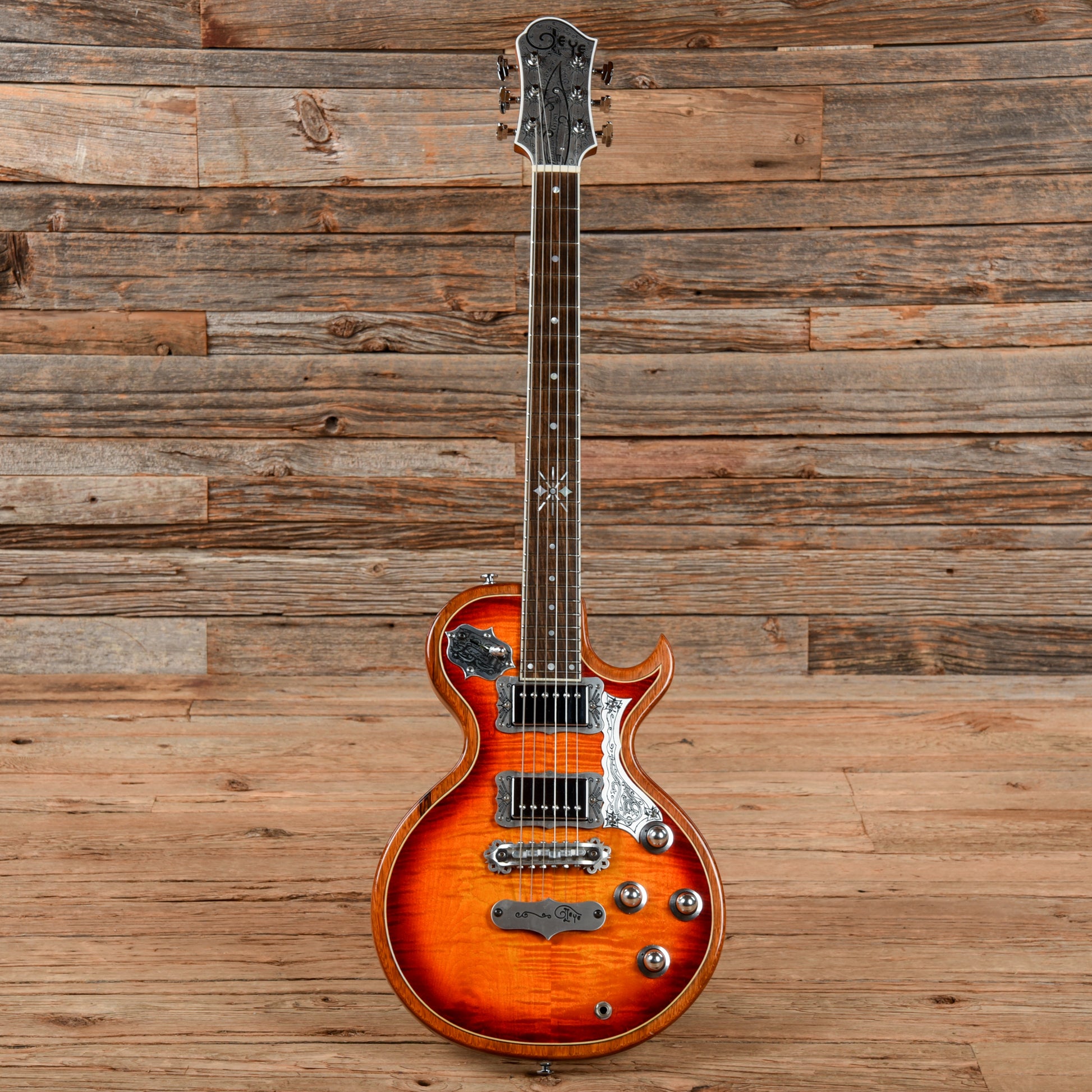 Teye E-Series La Llama Sunburst Electric Guitars / Solid Body