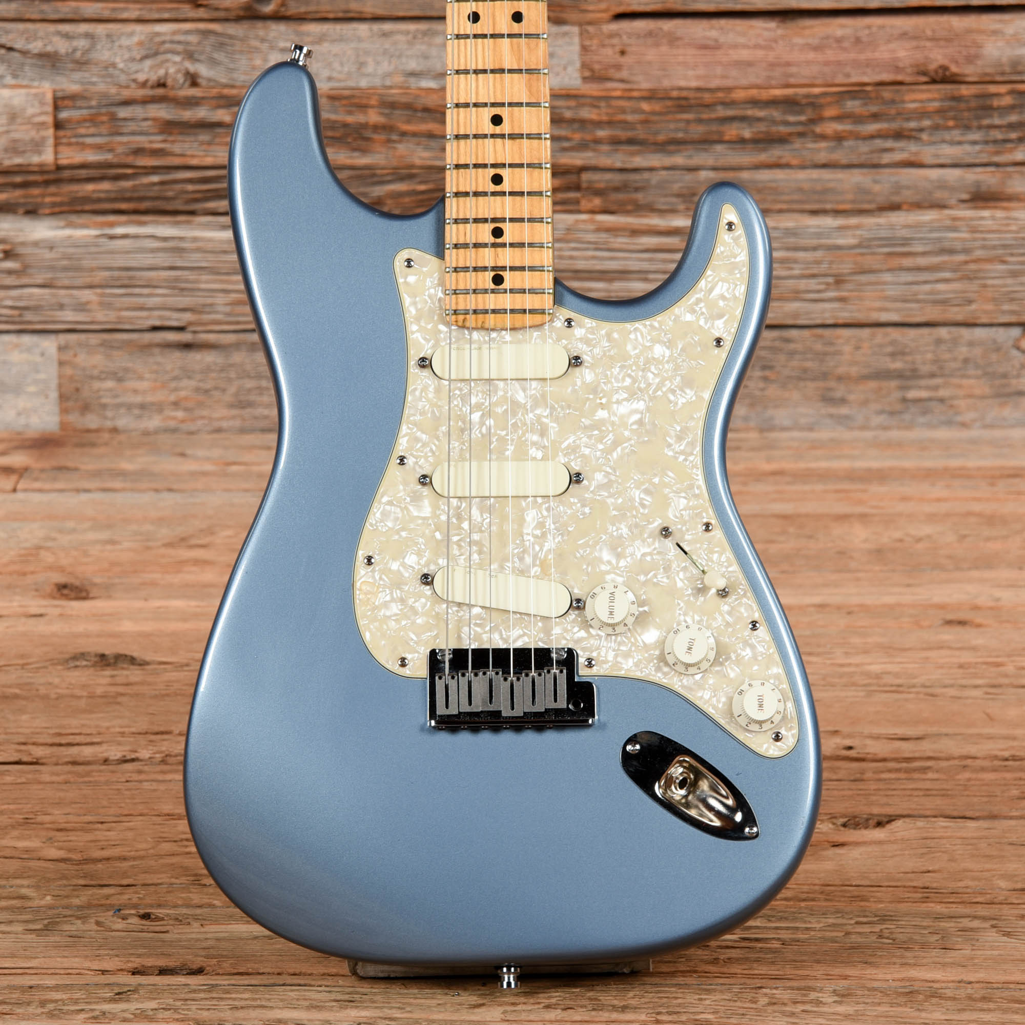 Fender Stratocaster Plus Neck with Unknown Fender Body Gun Metal Blue