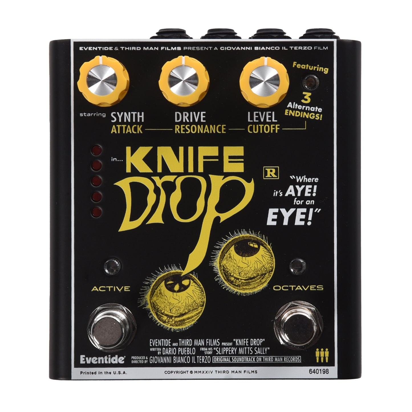 Third Man Hardware & Eventide Knife Drop Fuzz/Synth Pedal Effects and Pedals / Fuzz