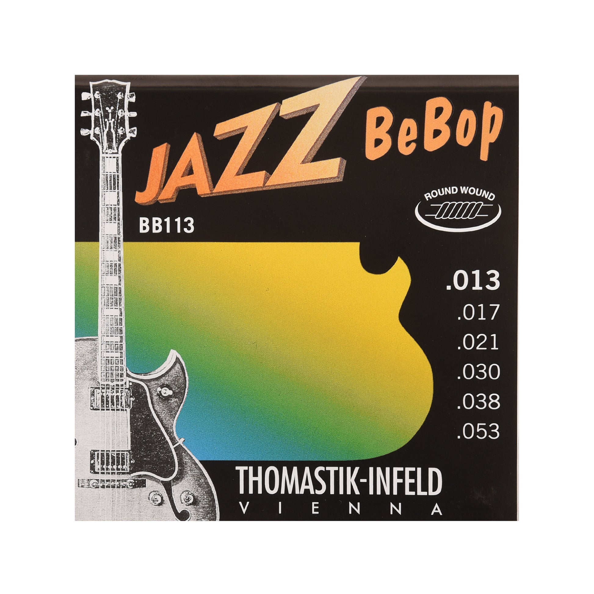 Thomastik BB113 Jazz BeBop Guitar Strings Medium Light 13-53 Accessories / Strings / Guitar Strings