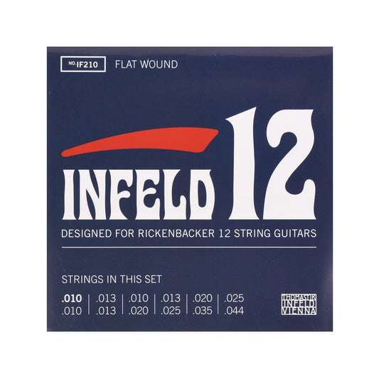 Thomastik-Infeld 12-String Electric Guitar Set Nickel Flat Wound Accessories / Strings / Guitar Strings