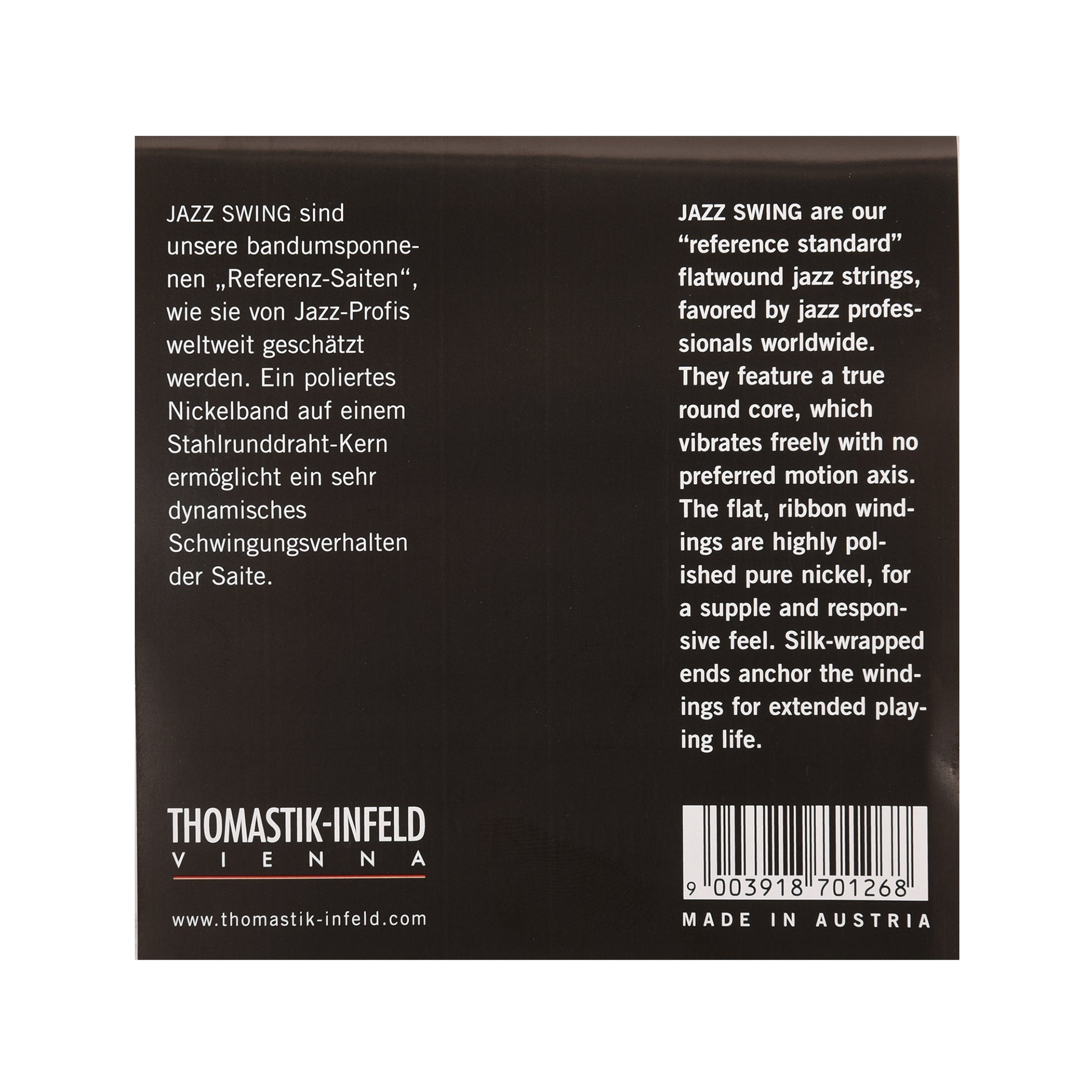 Thomastik JS110 Flatwound Extra Light Jazz Swing Guitar Strings Accessories / Strings / Guitar Strings